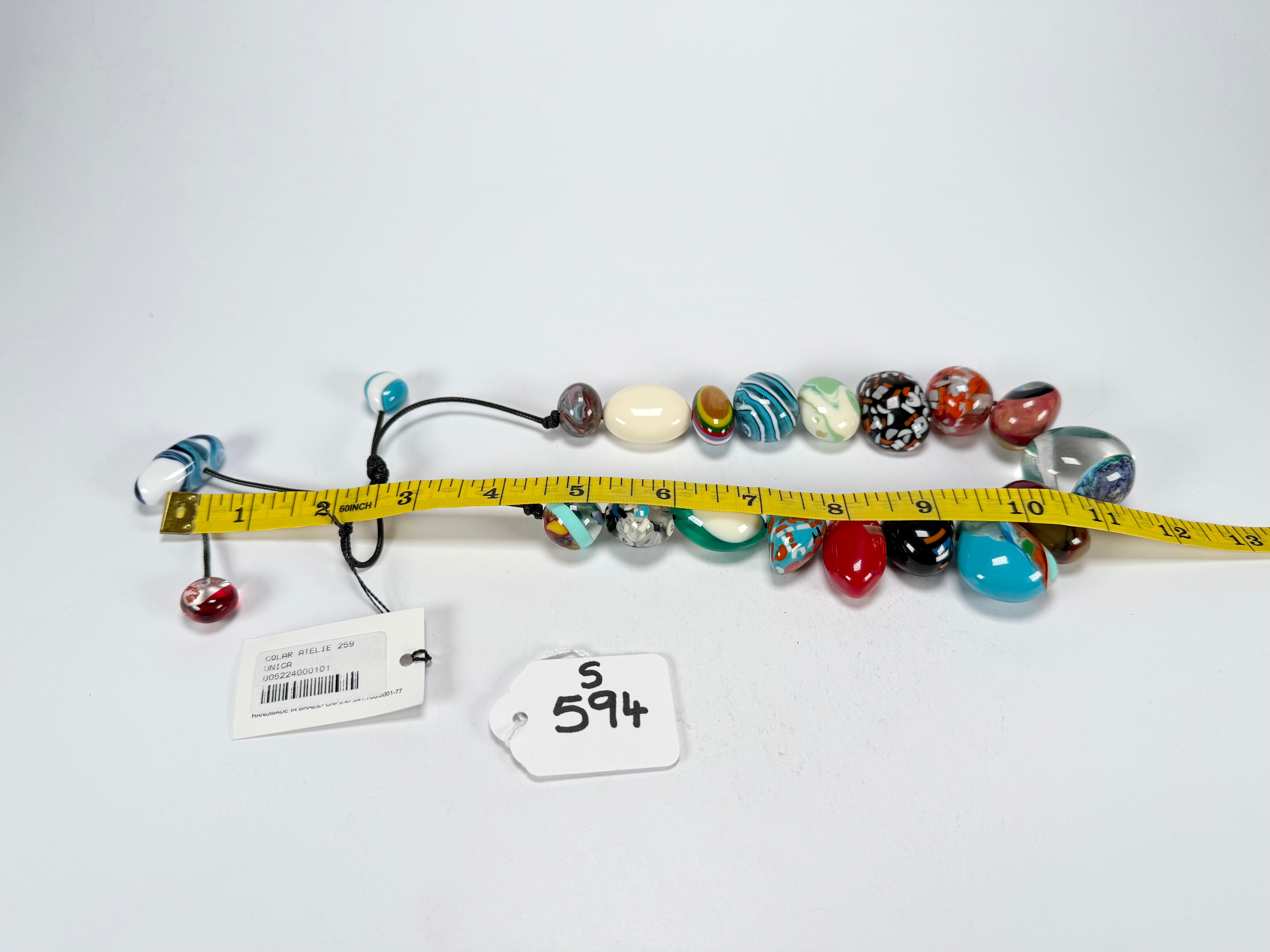 Sobral - Multi-Colour "Pebbles" Studio Creation Resin Necklace ( 000000 )