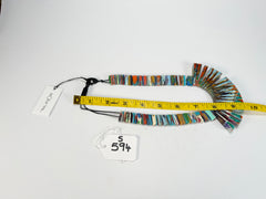 Sobral - Multi-Colour "Ticuna" Pollock Resin Necklace ( 004869 )