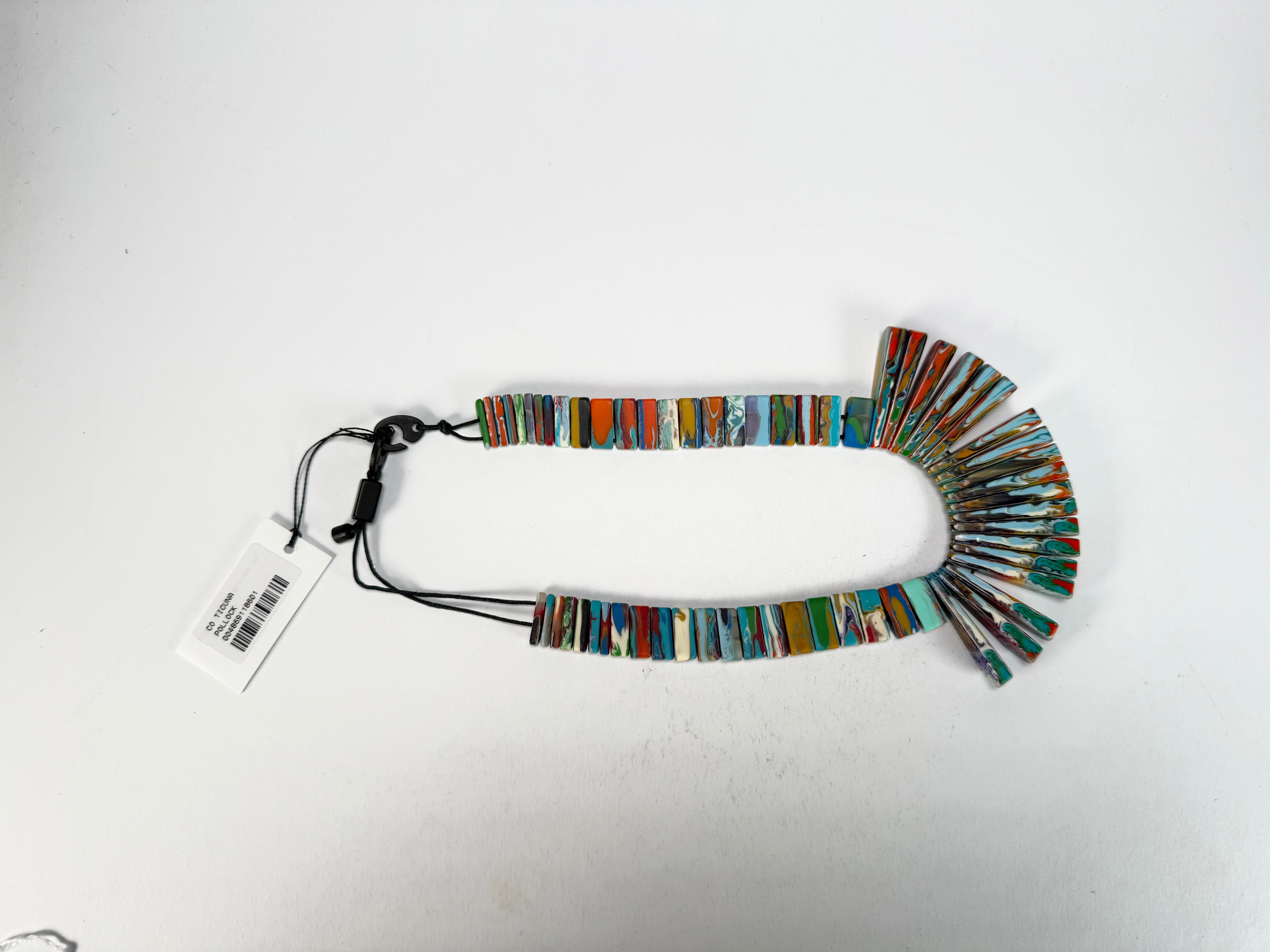 Sobral - Multi-Colour "Ticuna" Pollock Resin Necklace ( 004869 )