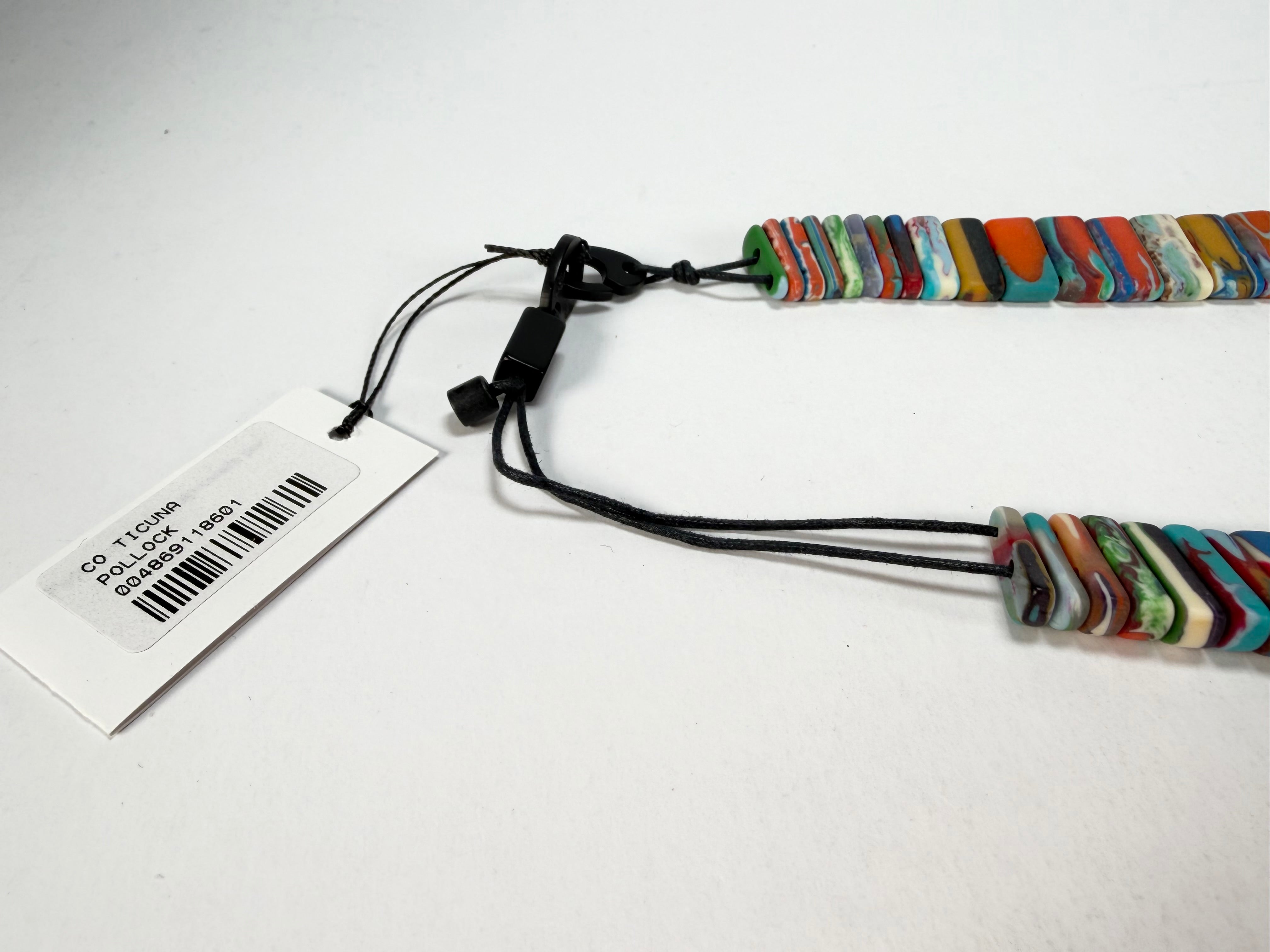 Sobral - Multi-Colour "Ticuna" Pollock Resin Necklace ( 004869 )