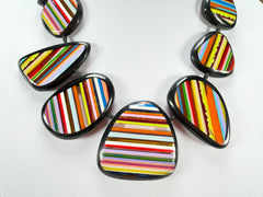 Sobral - Studio Creation "Pop Art" Resin Necklace ( 000000 )