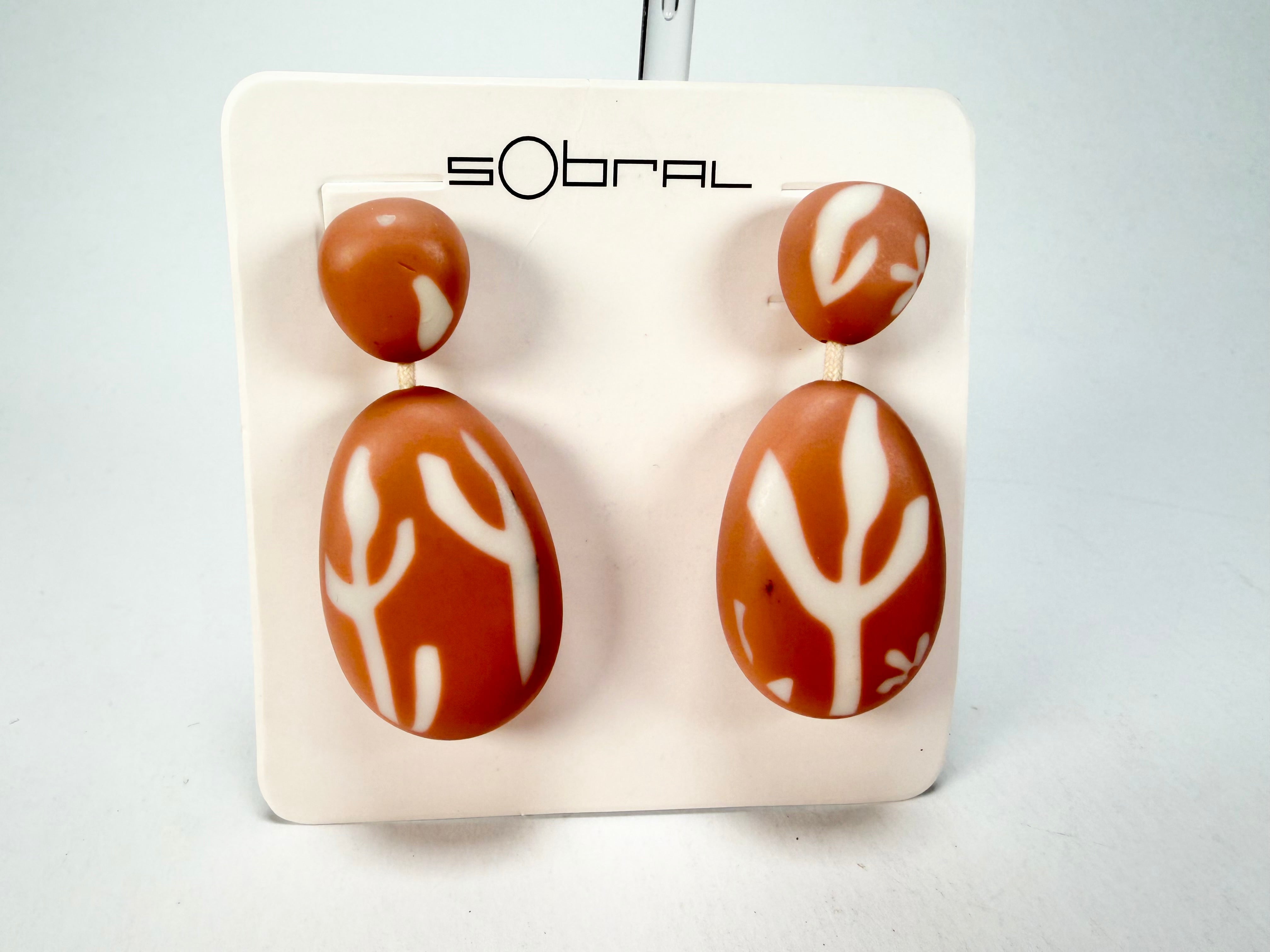 Sobral - Caruaru "Petrolina" Resin Earrings ( 005498 )