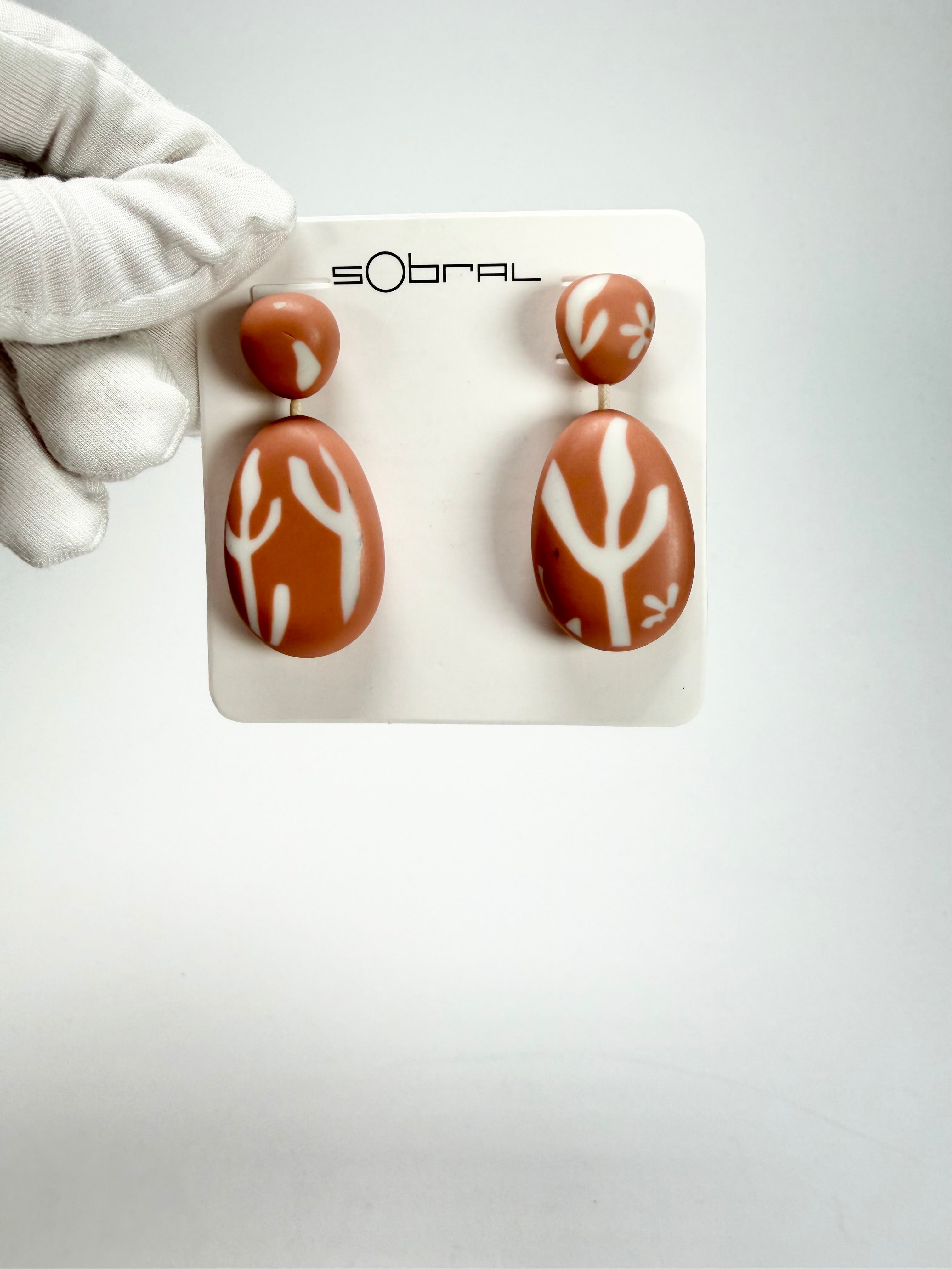 Sobral - Caruaru "Petrolina" Resin Earrings ( 005498 )