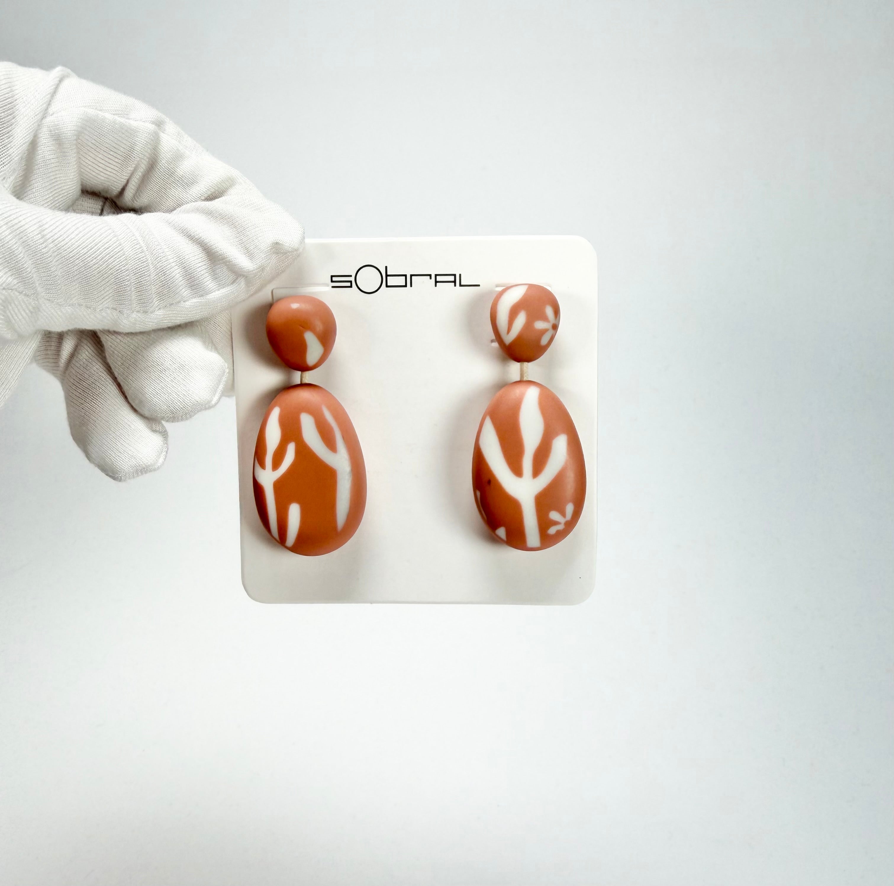 Sobral - Caruaru "Petrolina" Resin Earrings ( 005498 )