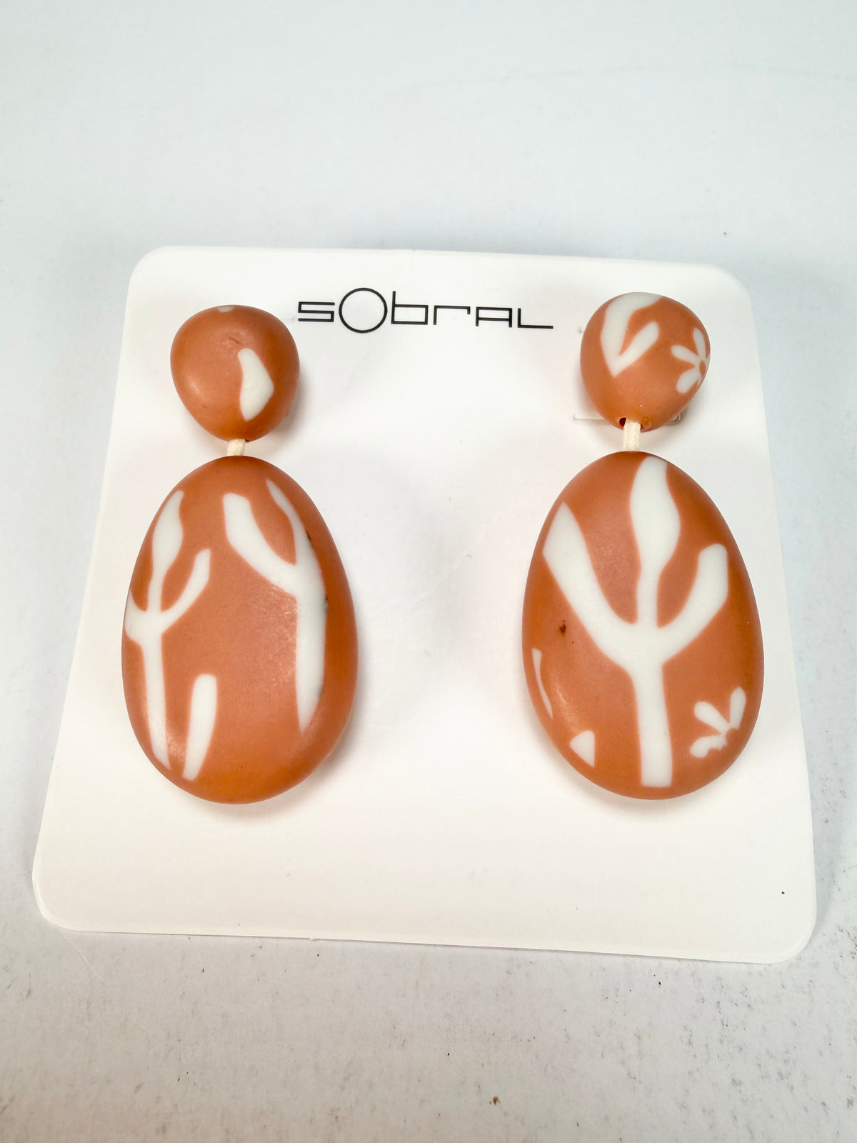 Sobral - Caruaru "Petrolina" Resin Earrings ( 005498 )