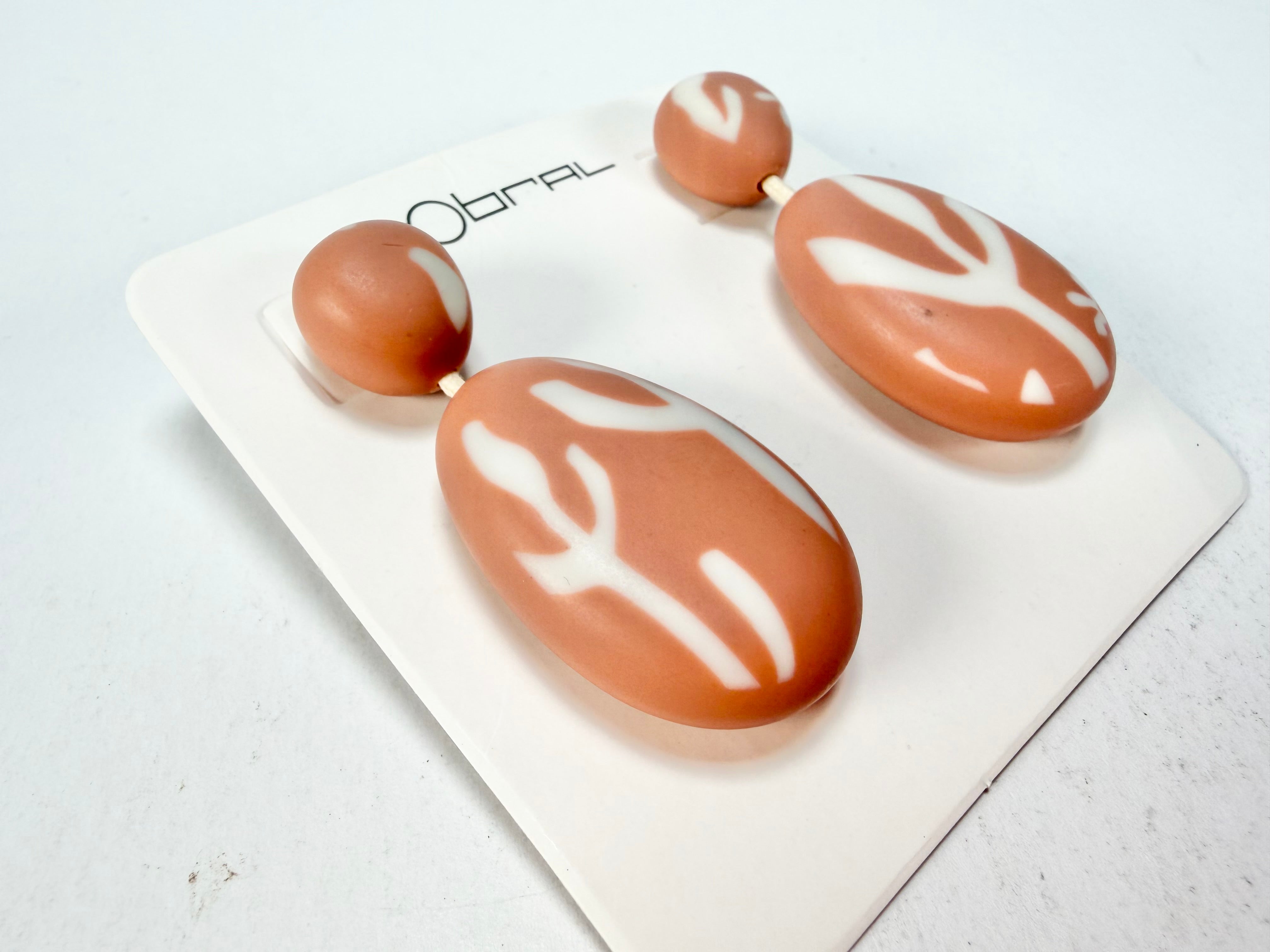Sobral - Caruaru "Petrolina" Resin Earrings ( 005498 )