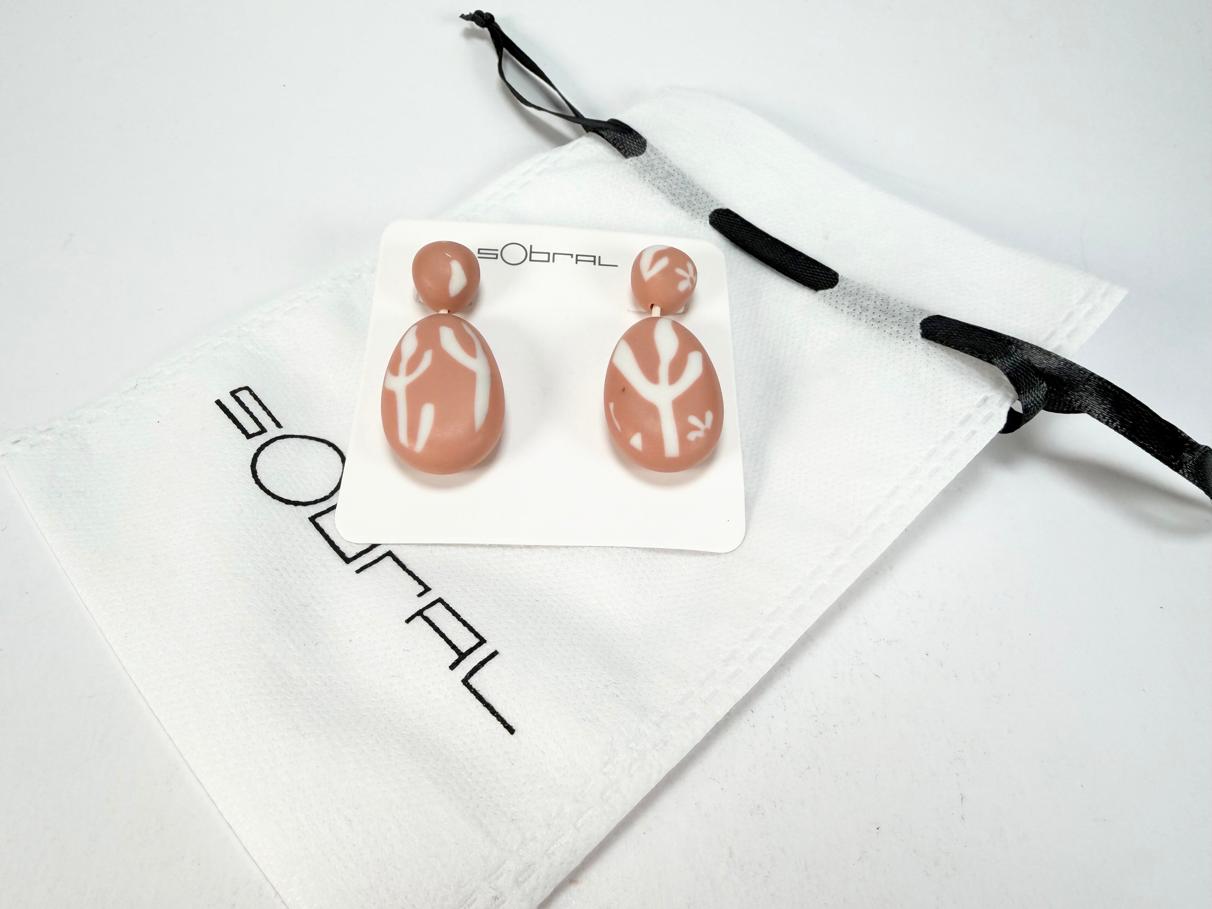 Sobral - Caruaru "Petrolina" Resin Earrings ( 005498 )