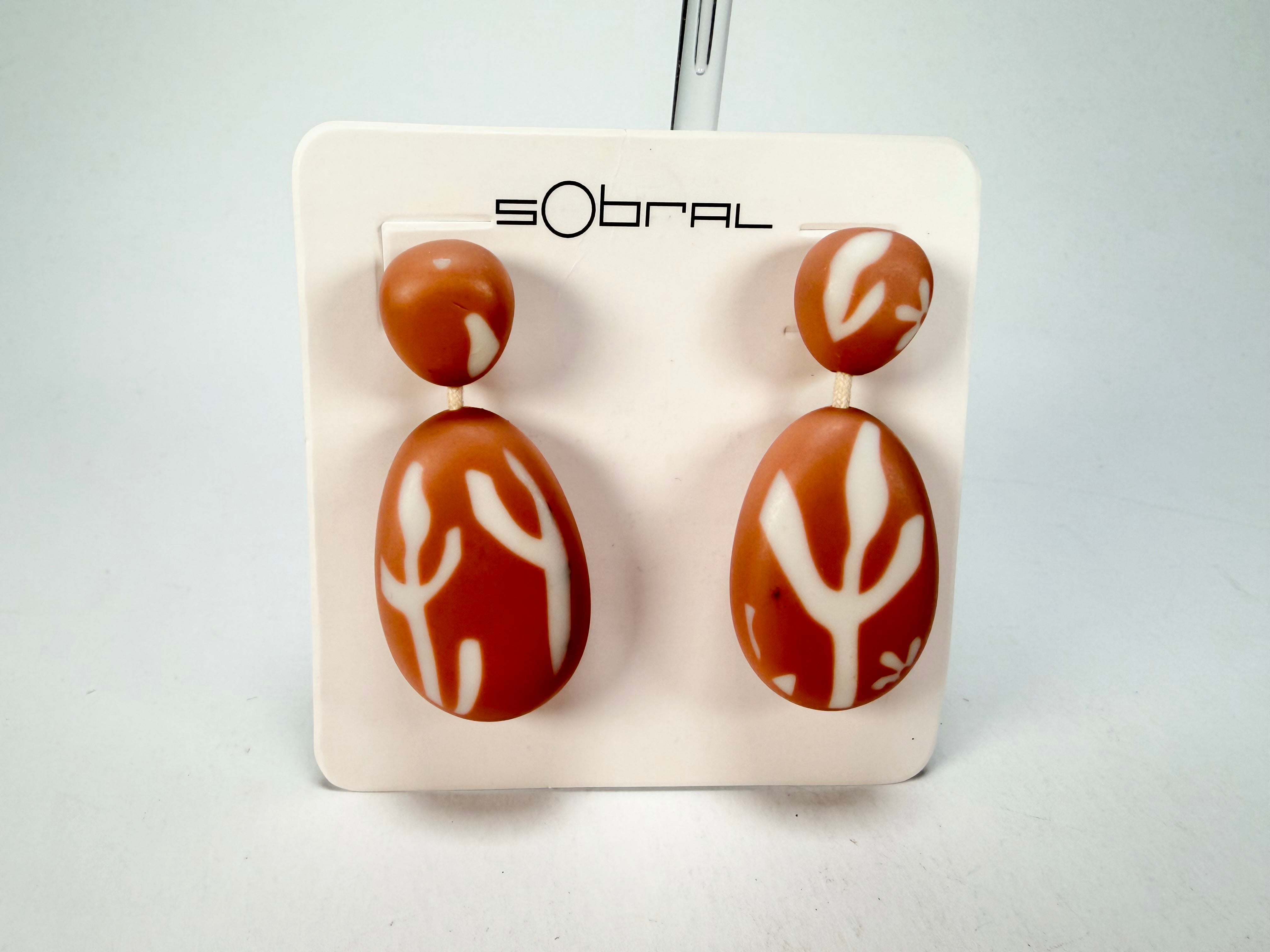 Sobral - Caruaru "Petrolina" Resin Earrings ( 005498 )