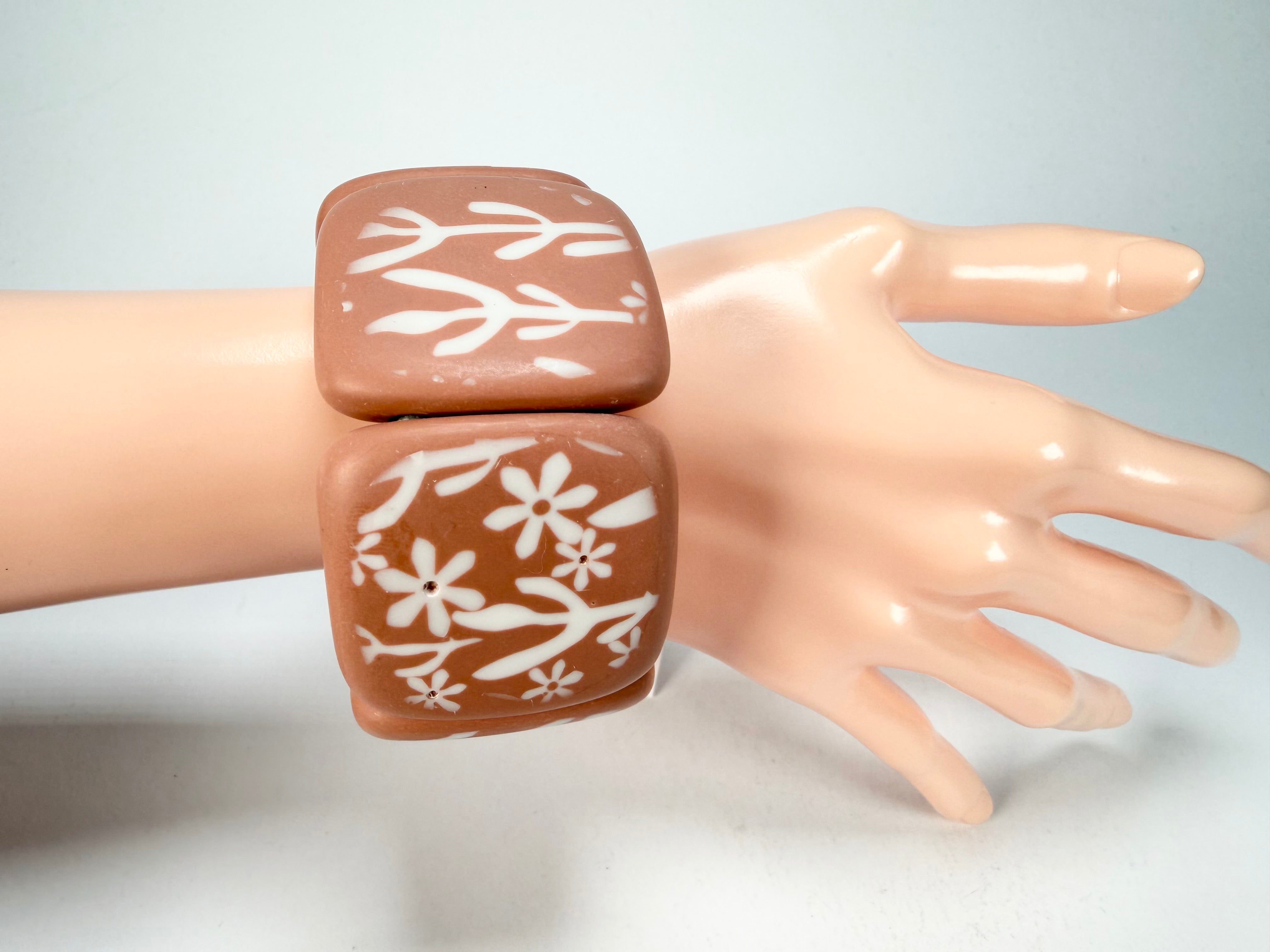 Sobral -  Caruaru "Caruaru" Elasticated Resin Bracelet ( 005500 )