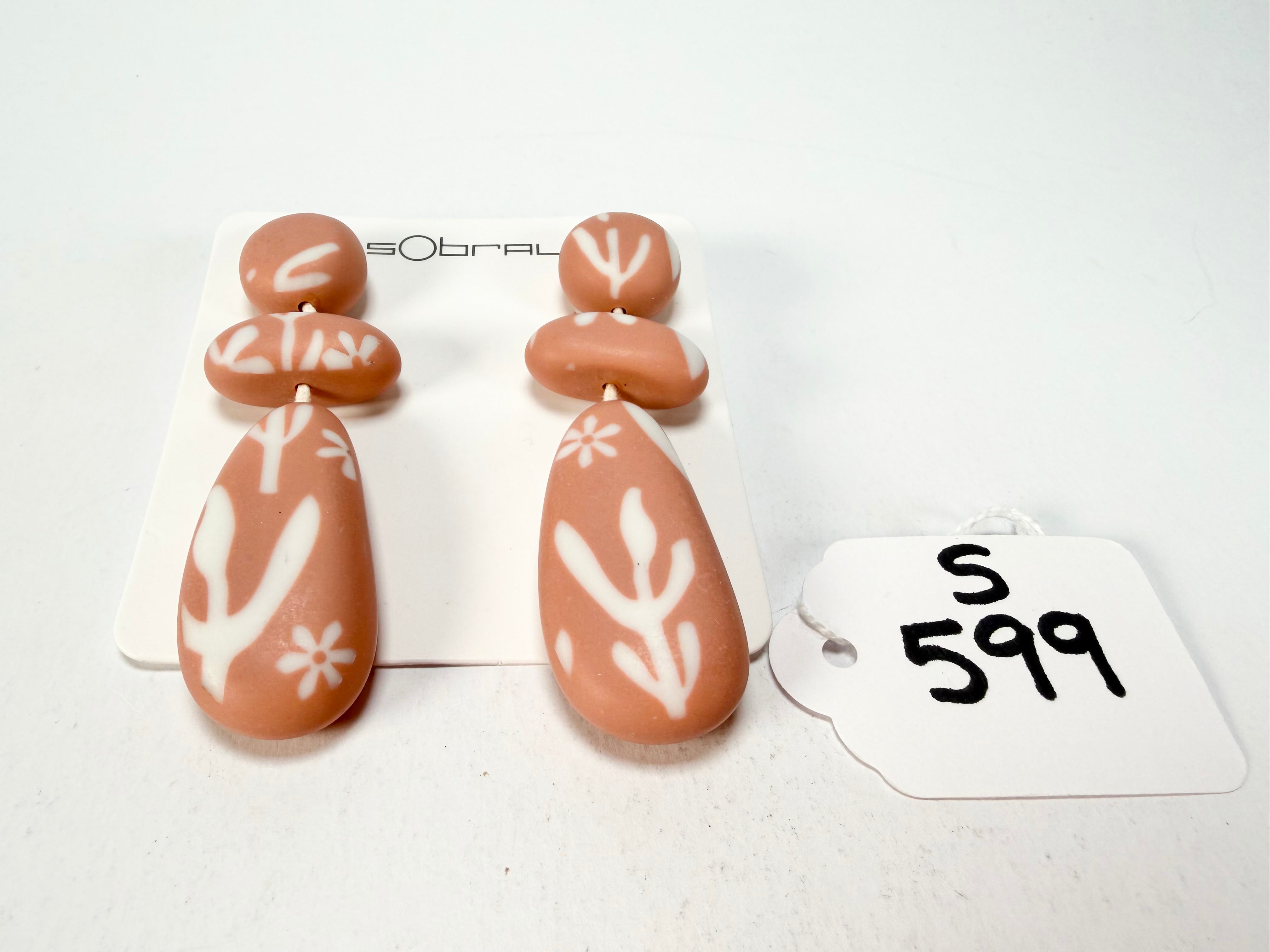 Sobral - Caruaru "Caruaru" Resin Earrings ( 005499 )