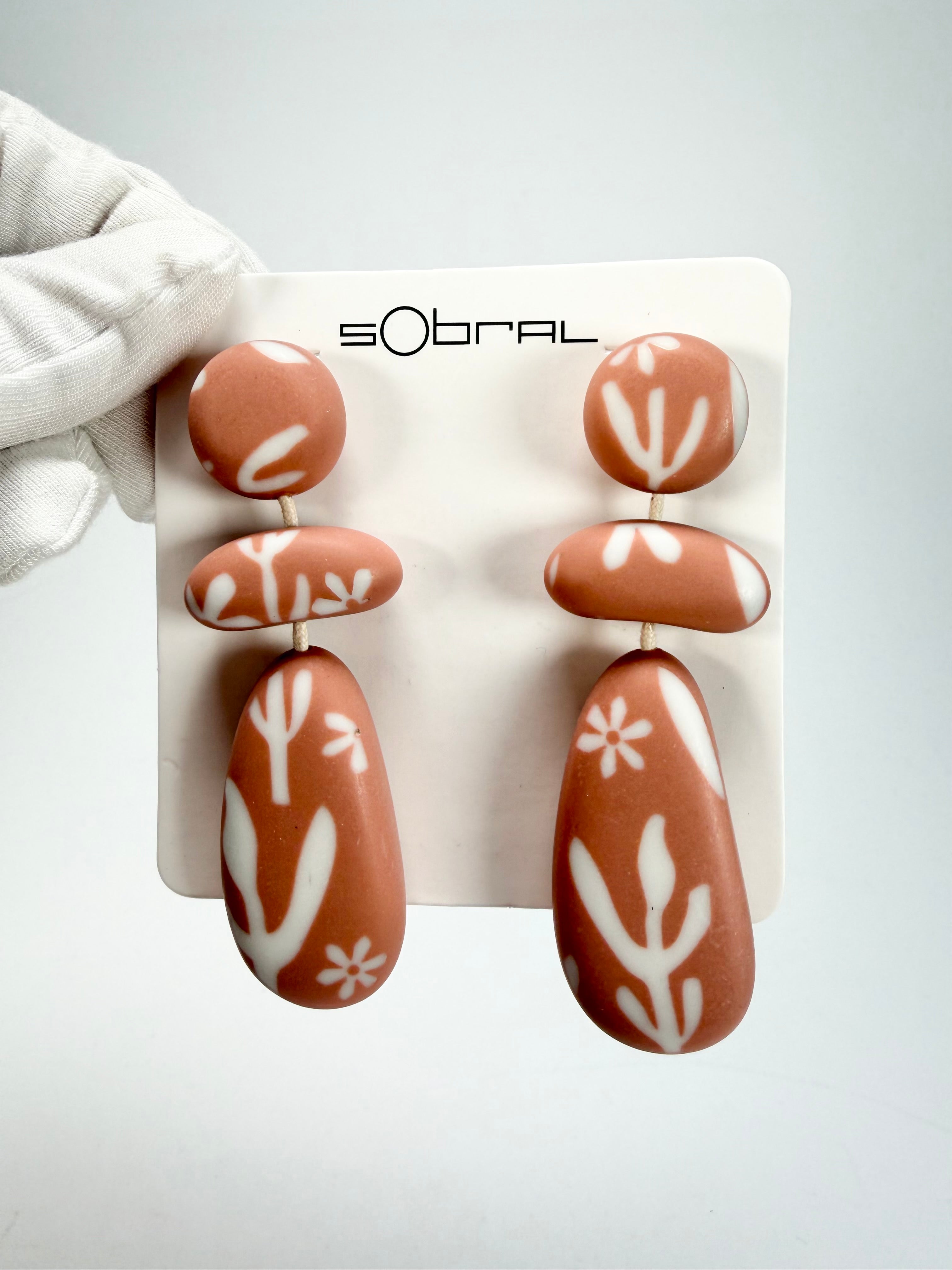 Sobral - Caruaru "Caruaru" Resin Earrings ( 005499 )