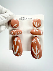 Sobral - Caruaru "Caruaru" Resin Earrings ( 005499 )