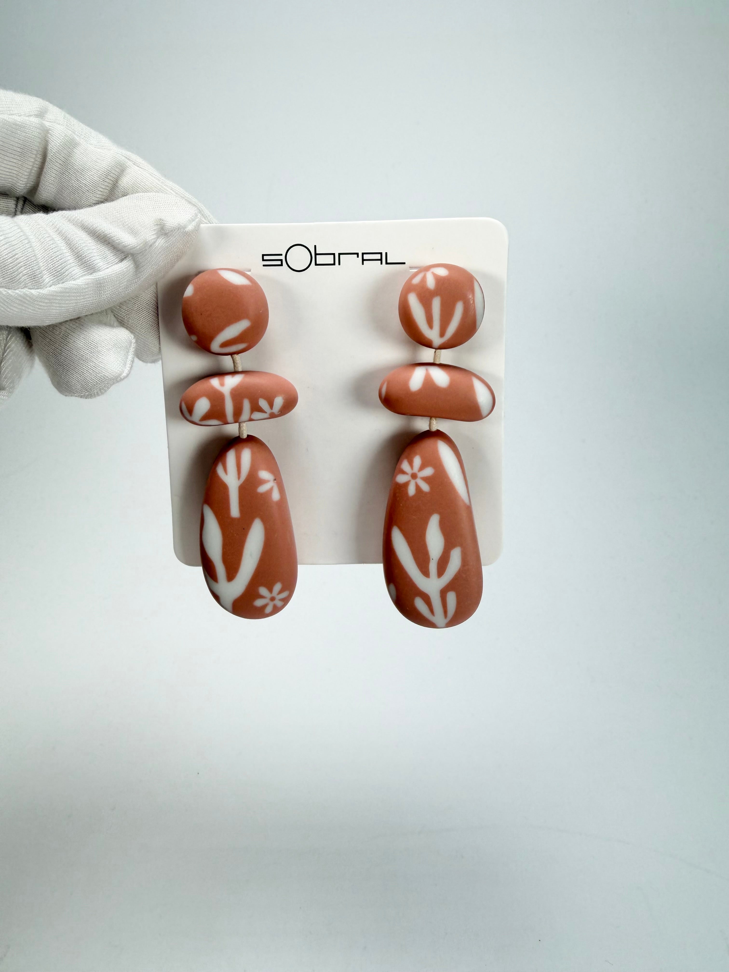 Sobral - Caruaru "Caruaru" Resin Earrings ( 005499 )