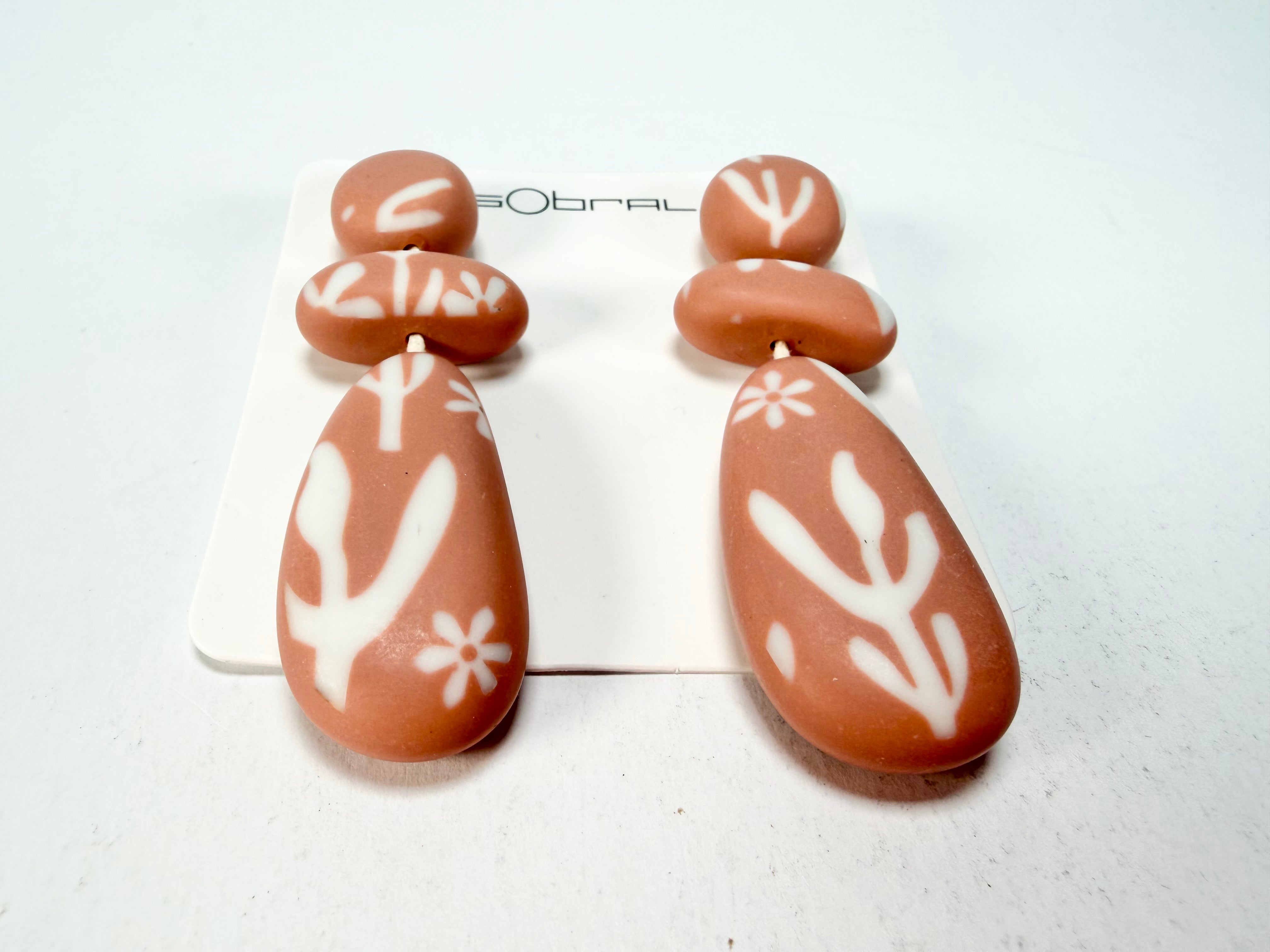 Sobral - Caruaru "Caruaru" Resin Earrings ( 005499 )