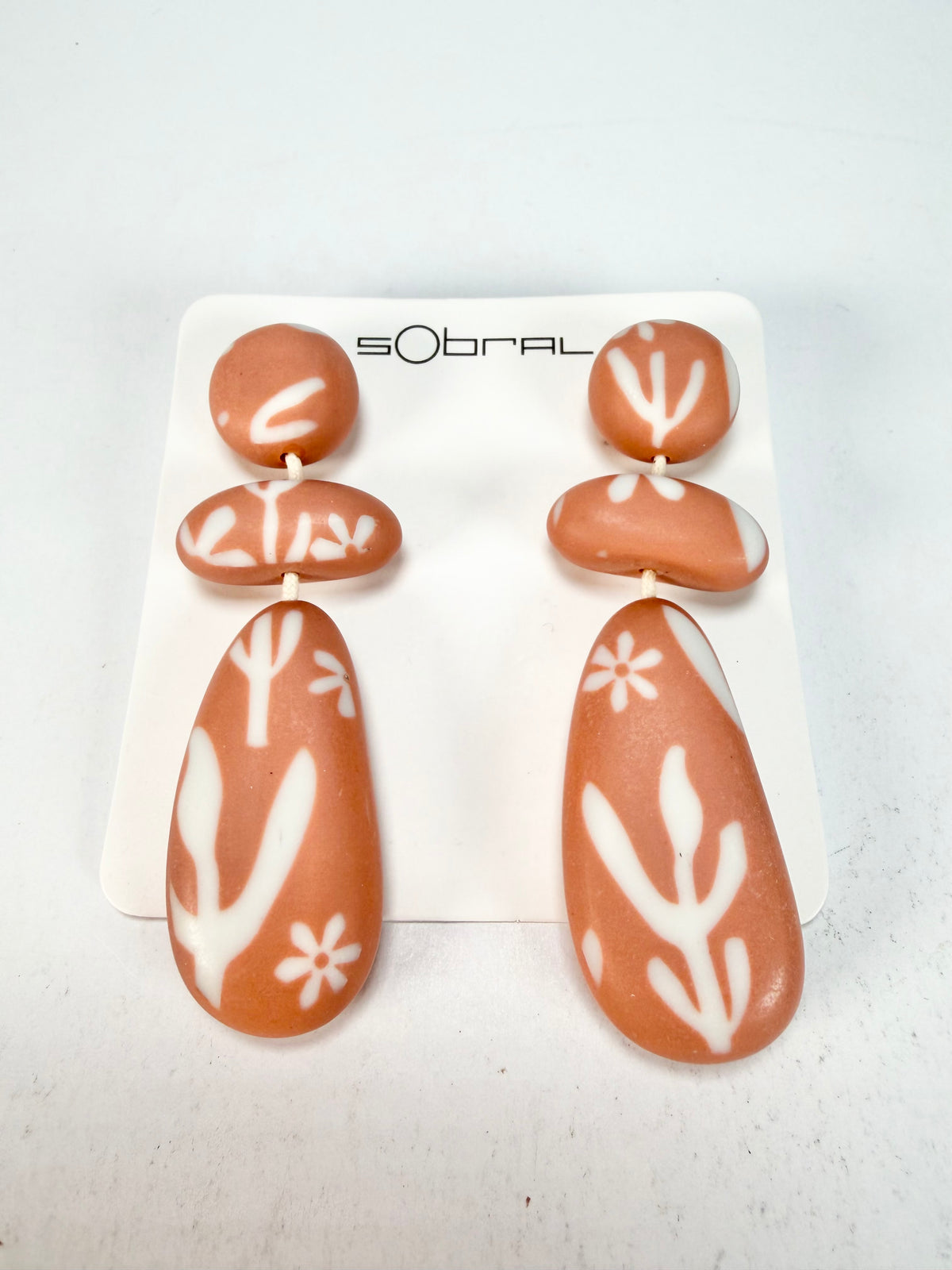 Sobral - Caruaru "Caruaru" Resin Earrings ( 005499 )