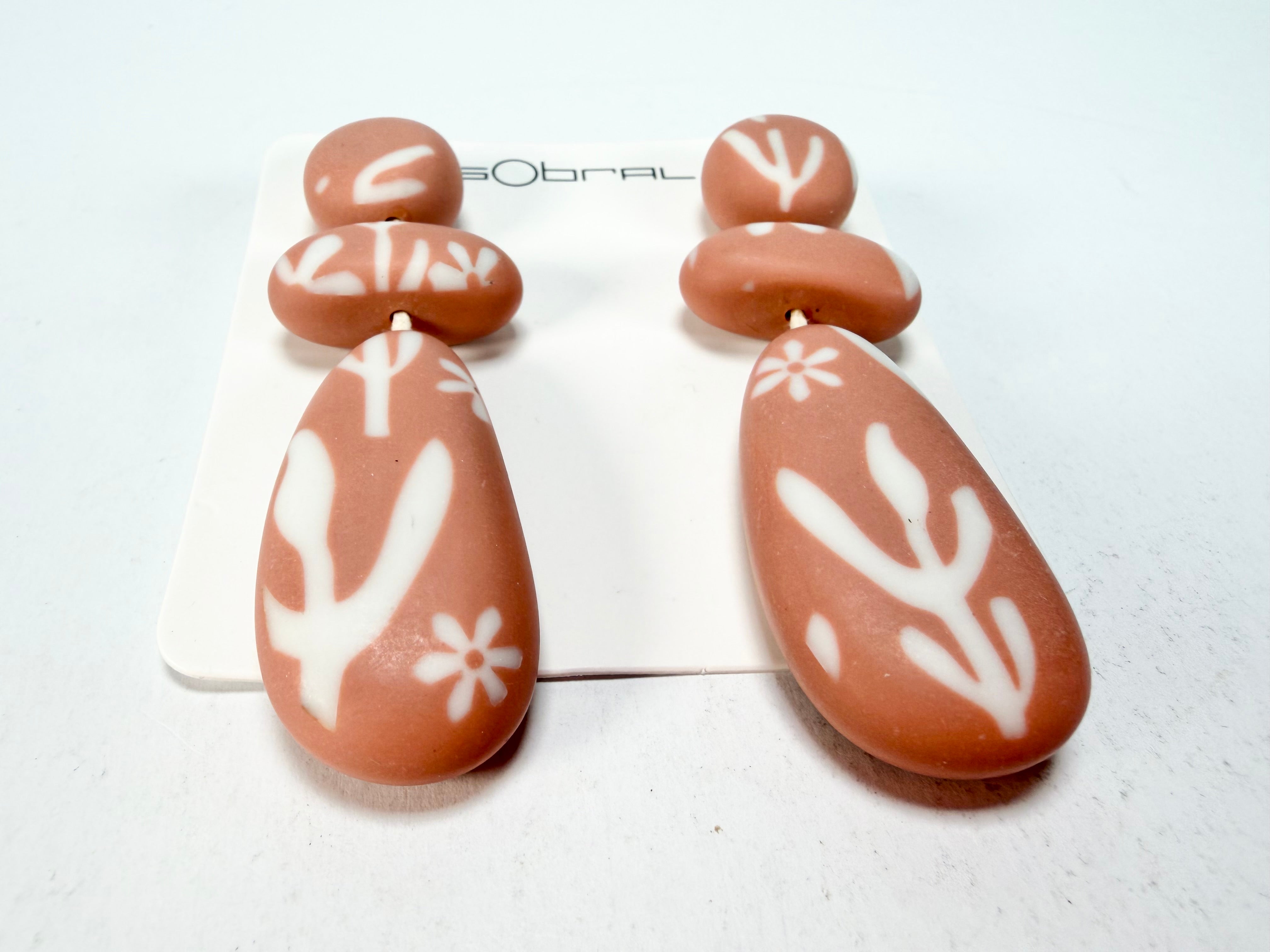 Sobral - Caruaru "Caruaru" Resin Earrings ( 005499 )