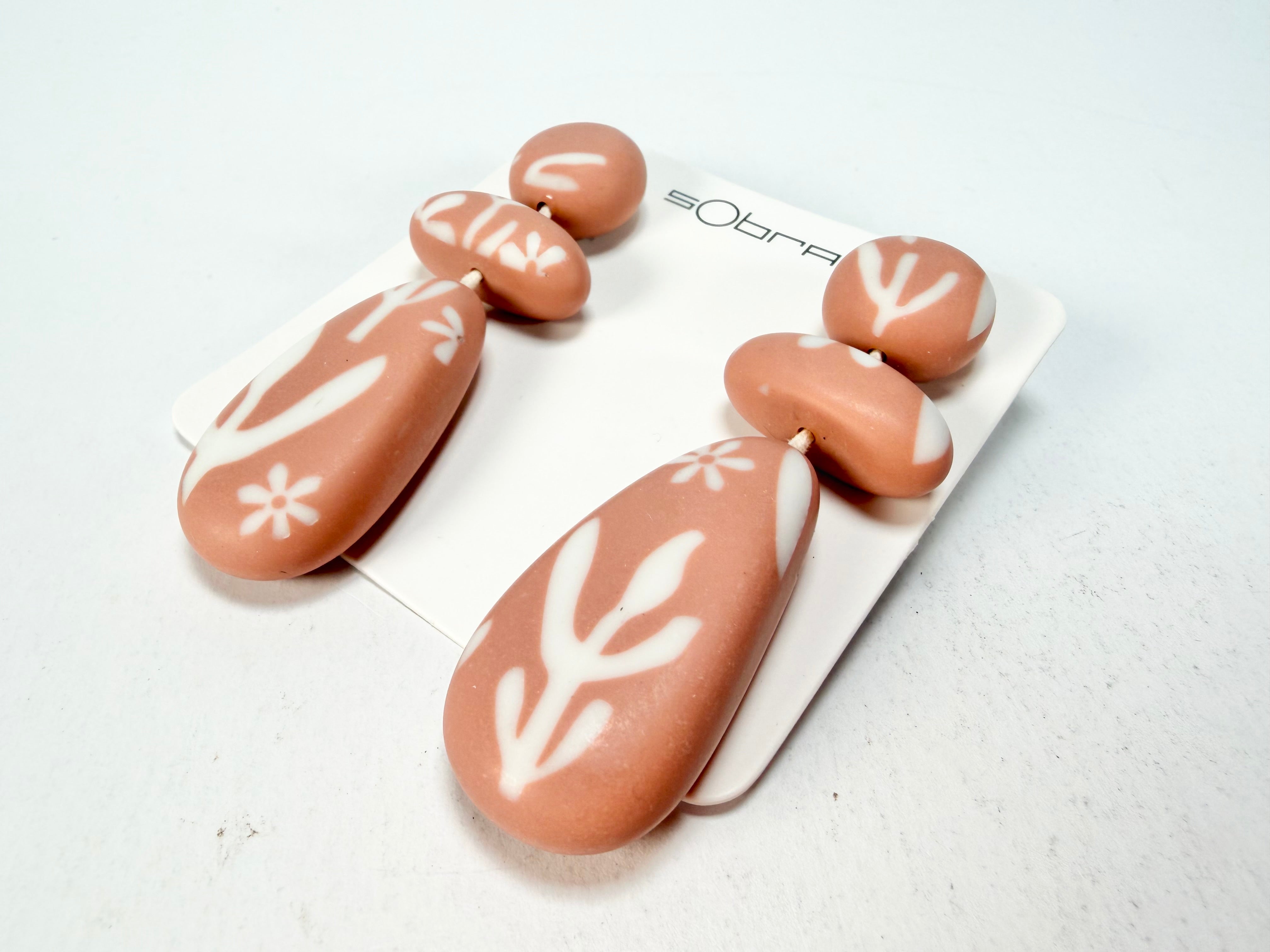 Sobral - Caruaru "Caruaru" Resin Earrings ( 005499 )