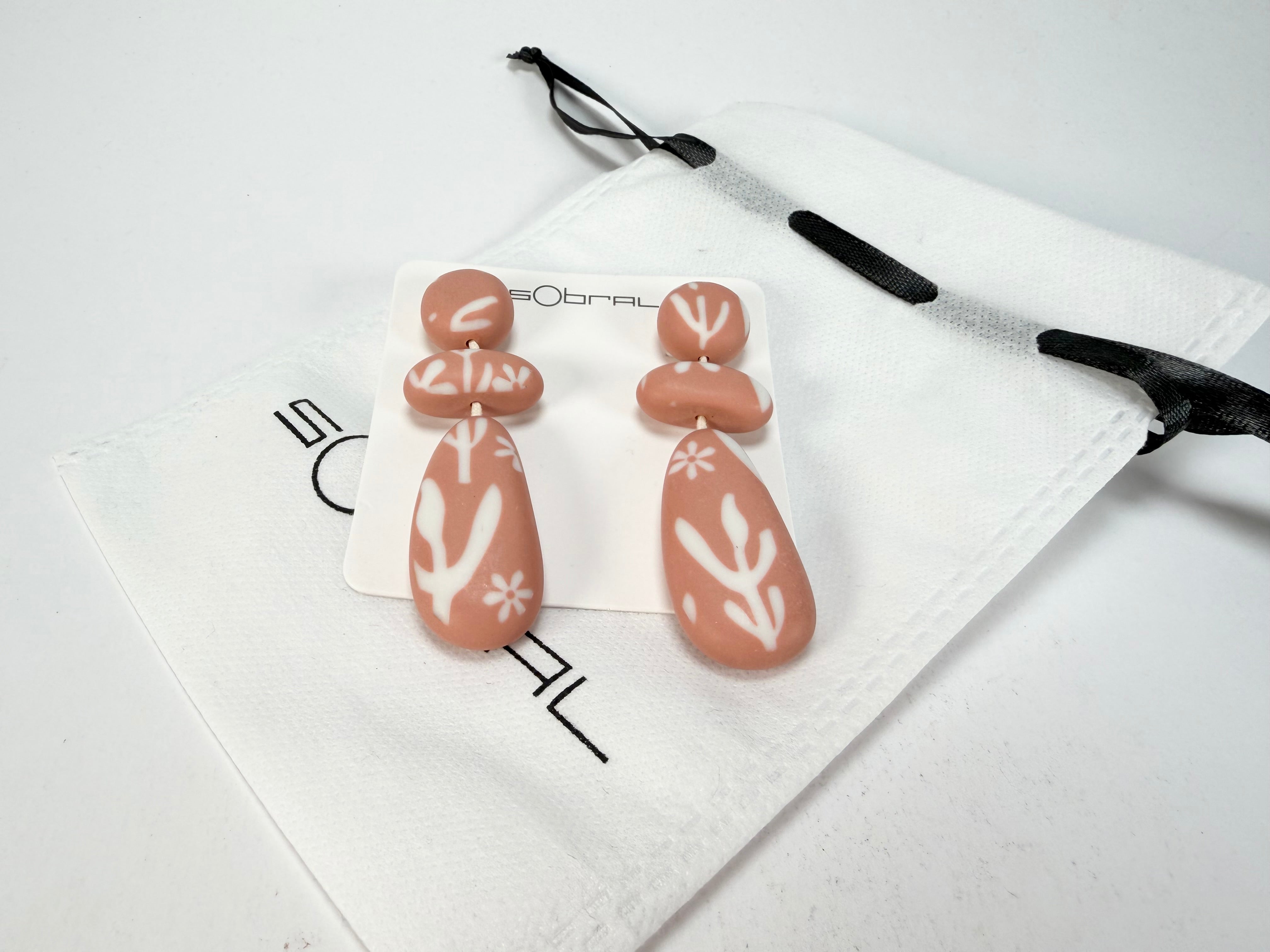 Sobral - Caruaru "Caruaru" Resin Earrings ( 005499 )
