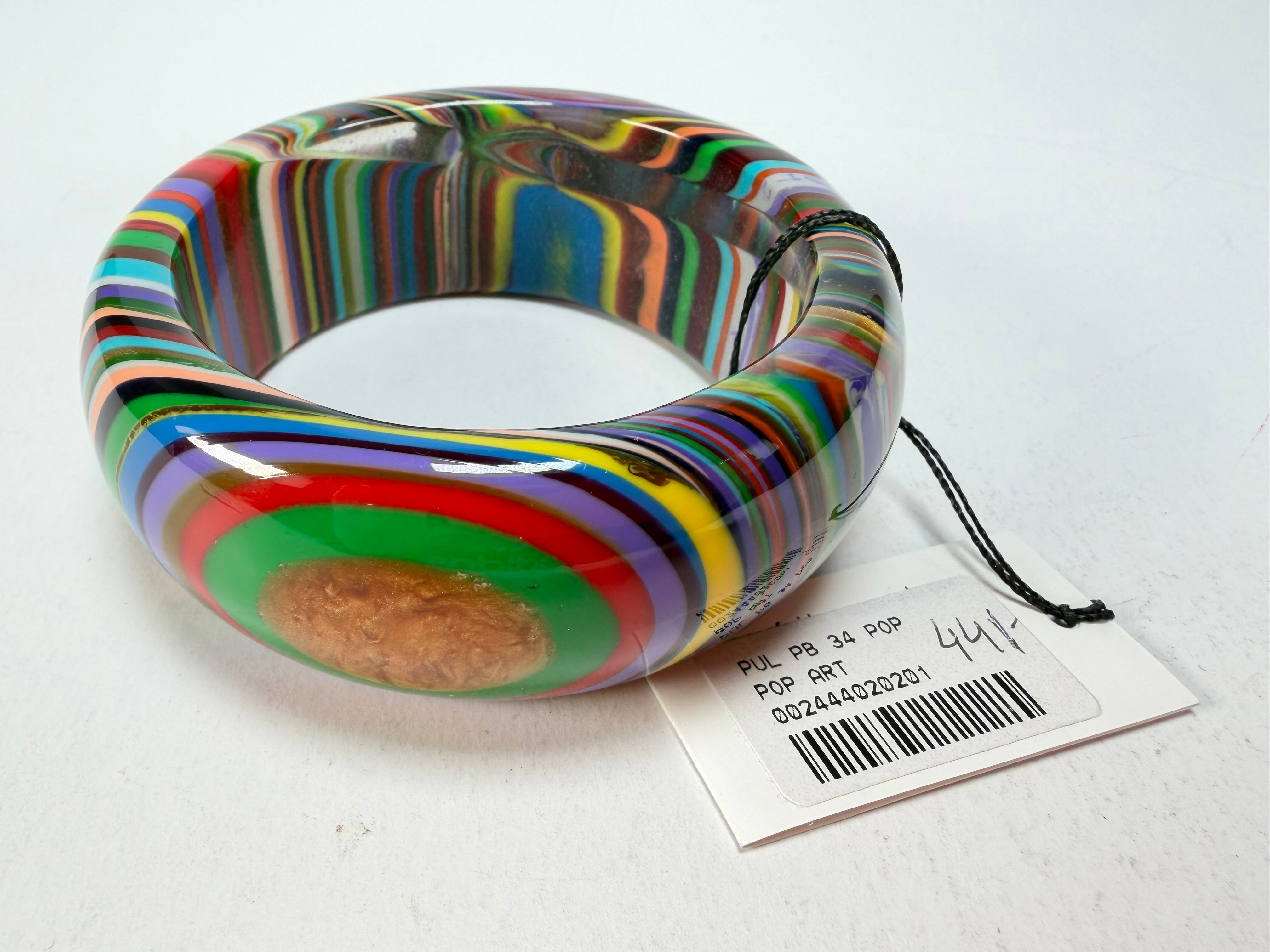 Sobral - Pop Art "PB34" Solid Resin Bangle ( 002444 )