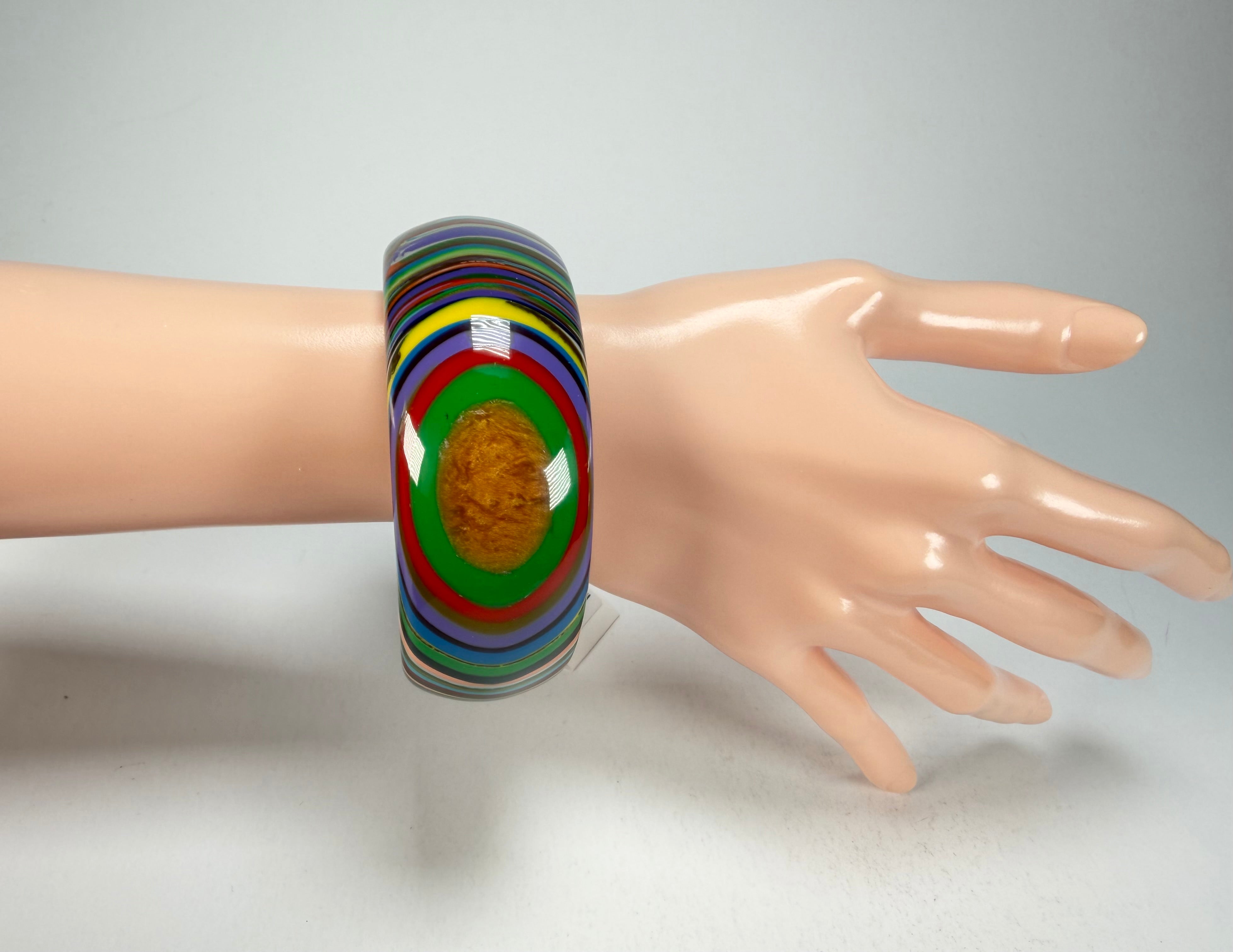 Sobral - Pop Art "PB34" Solid Resin Bangle ( 002444 )