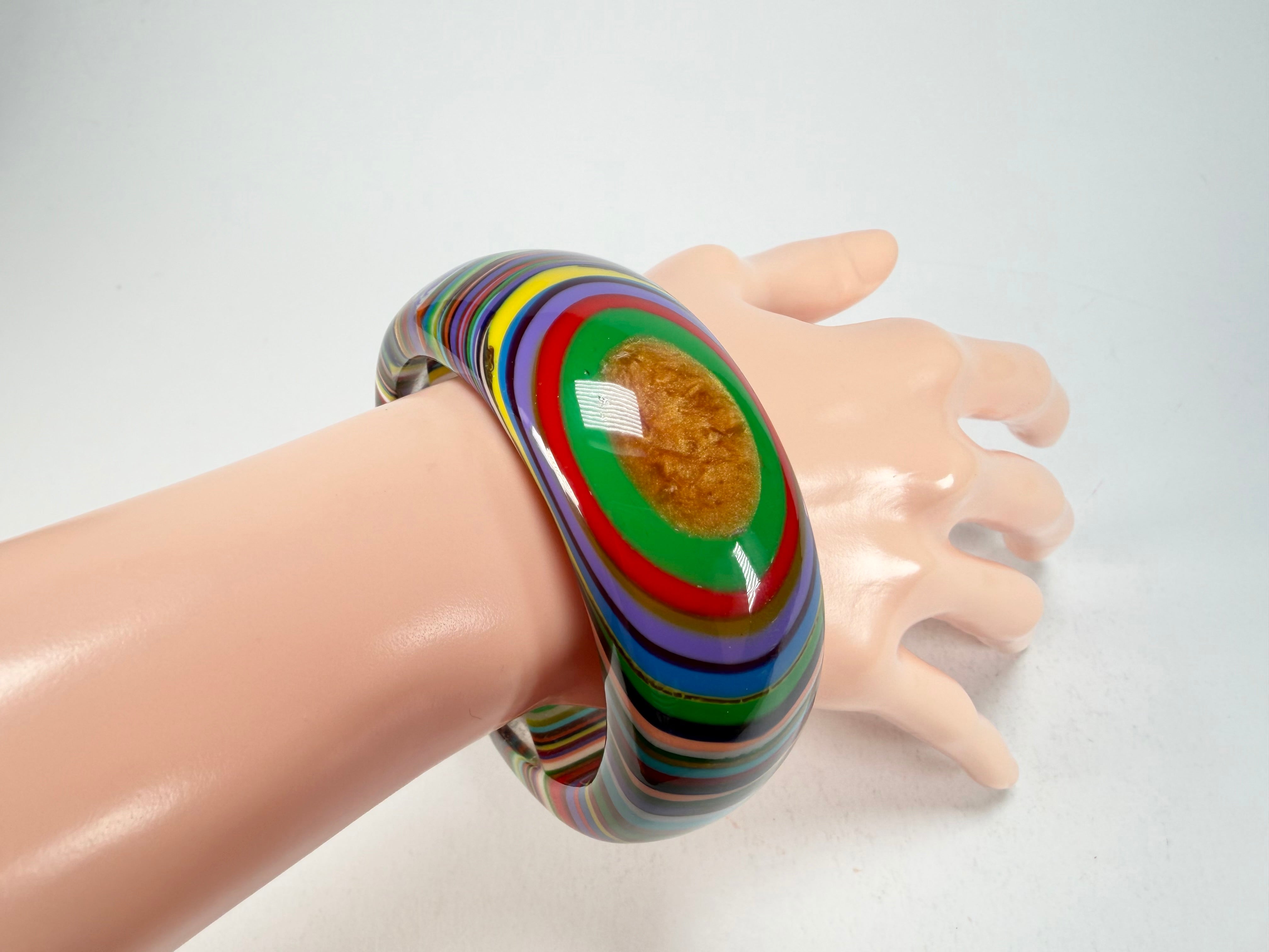 Sobral - Pop Art "PB34" Solid Resin Bangle ( 002444 )