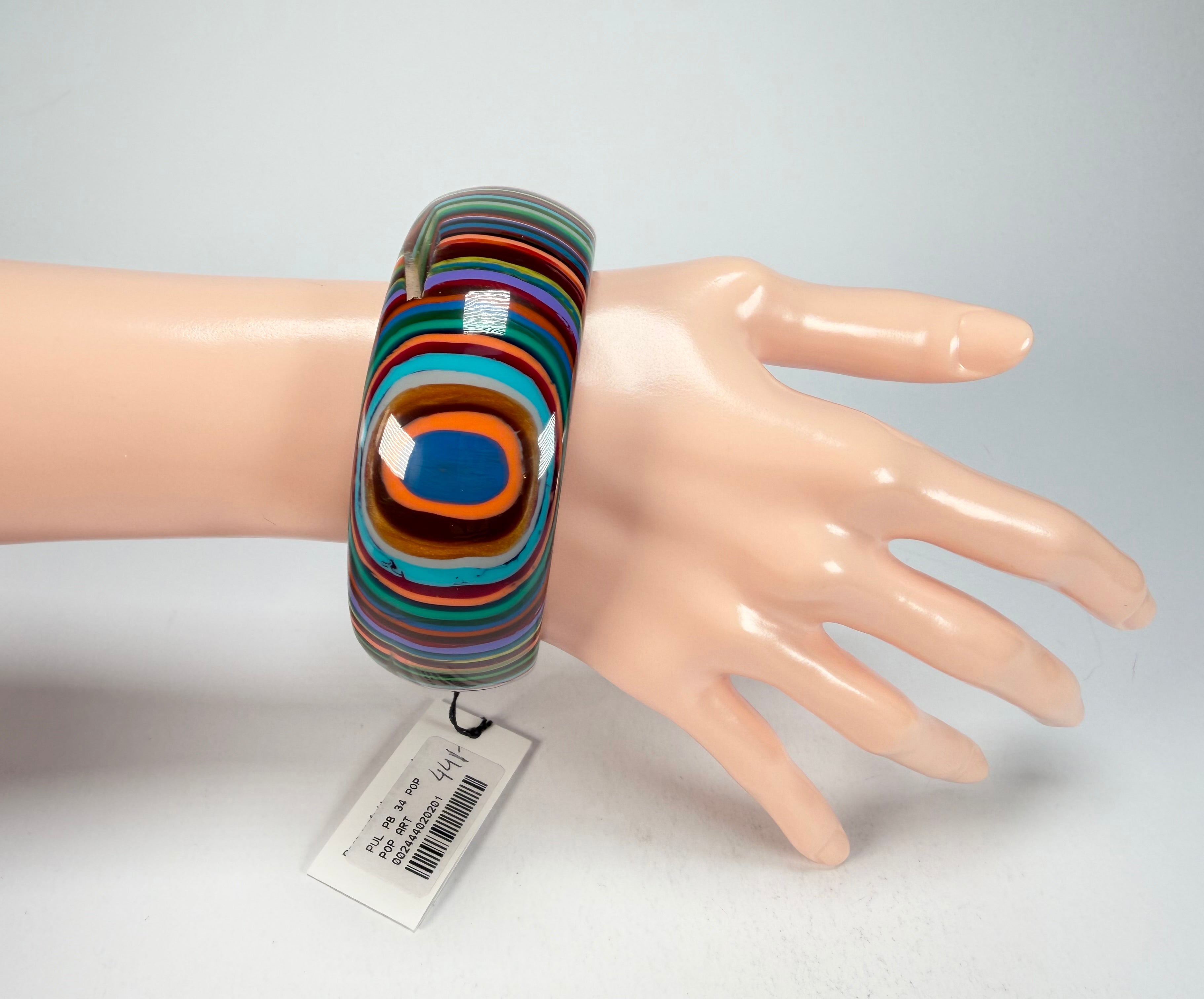 Sobral - Pop Art "PB34" Solid Resin Bangle ( 002444 )