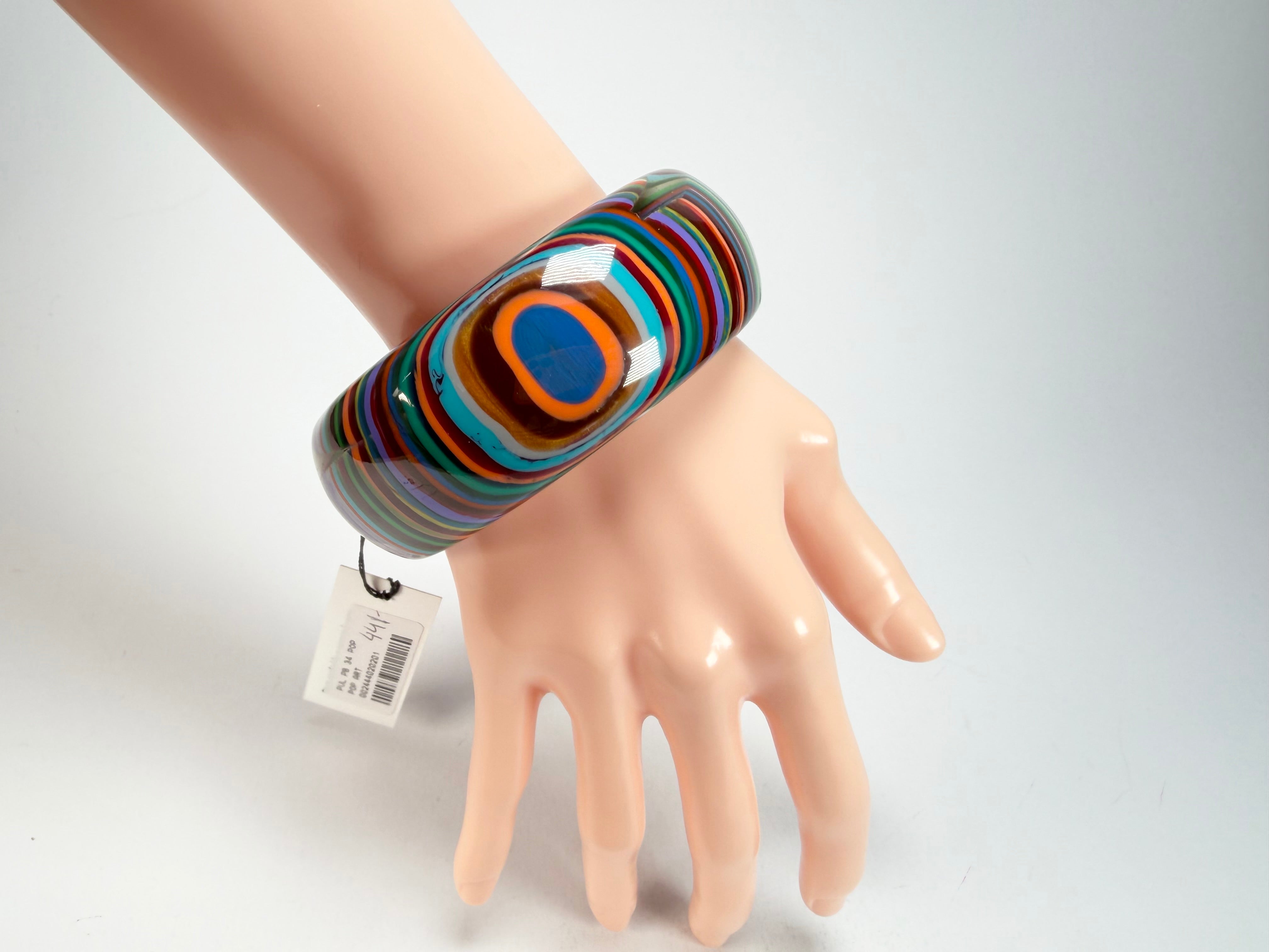 Sobral - Pop Art "PB34" Solid Resin Bangle ( 002444 )