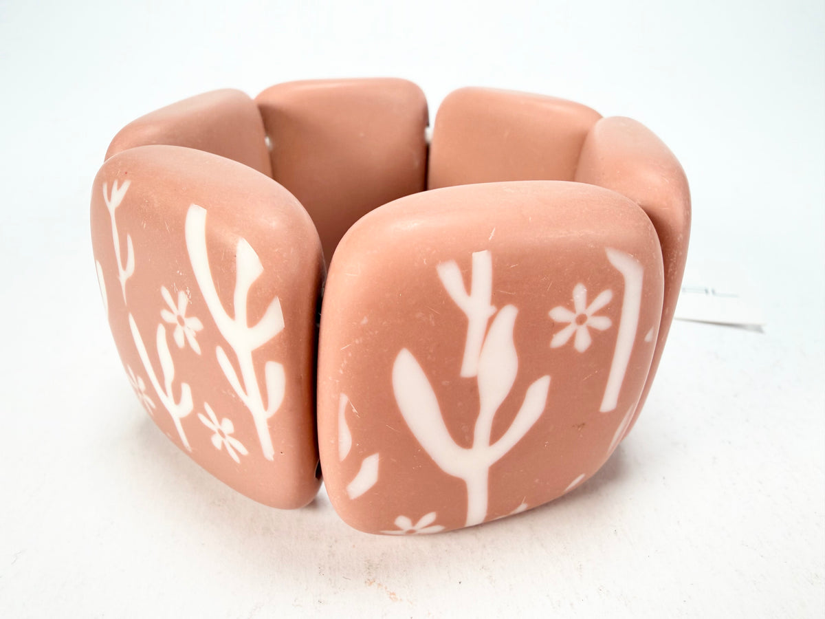 Sobral -  Caruaru "Caruaru" Elasticated Resin Bracelet ( 005500 )