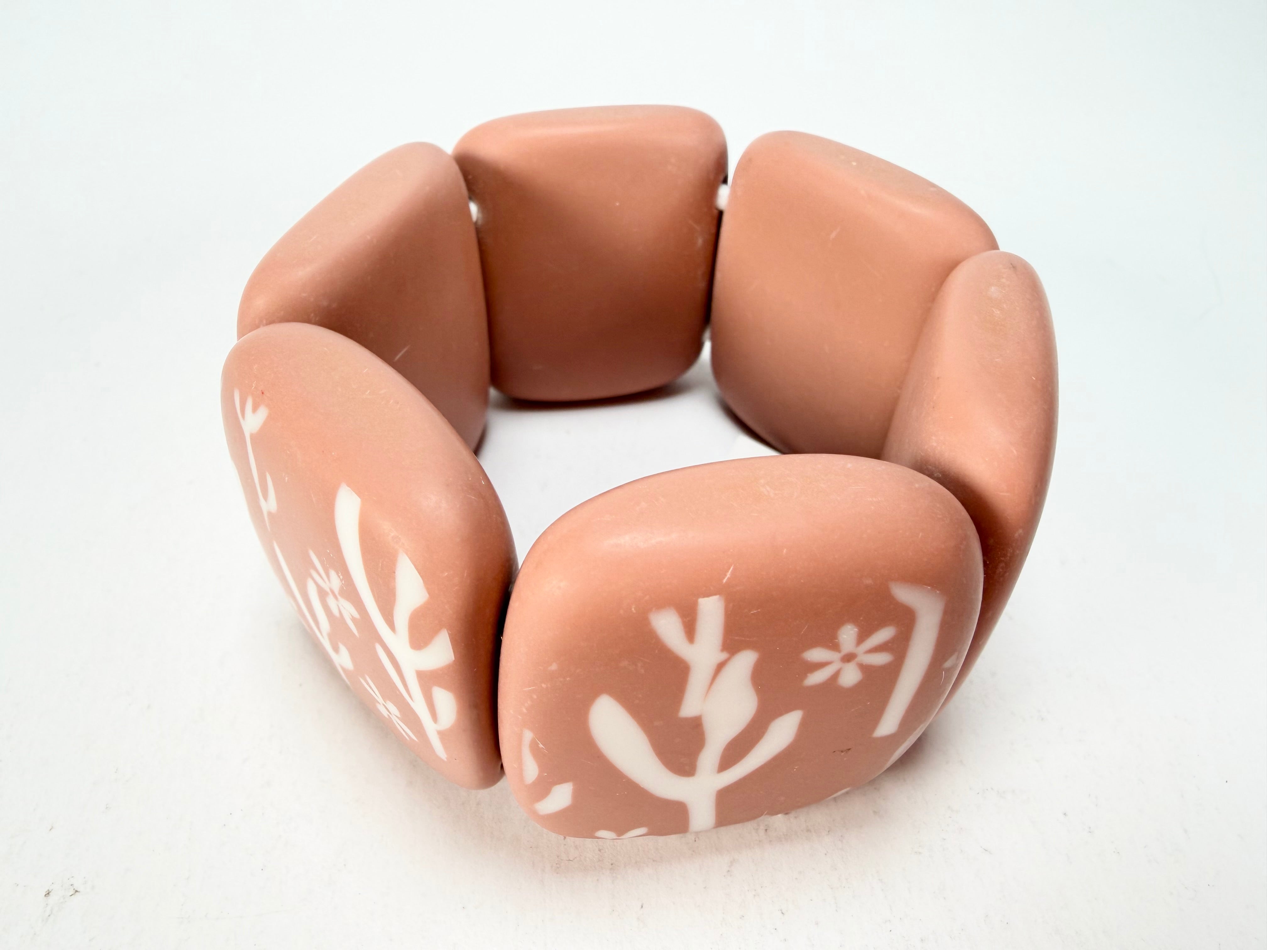 Sobral -  Caruaru "Caruaru" Elasticated Resin Bracelet ( 005500 )