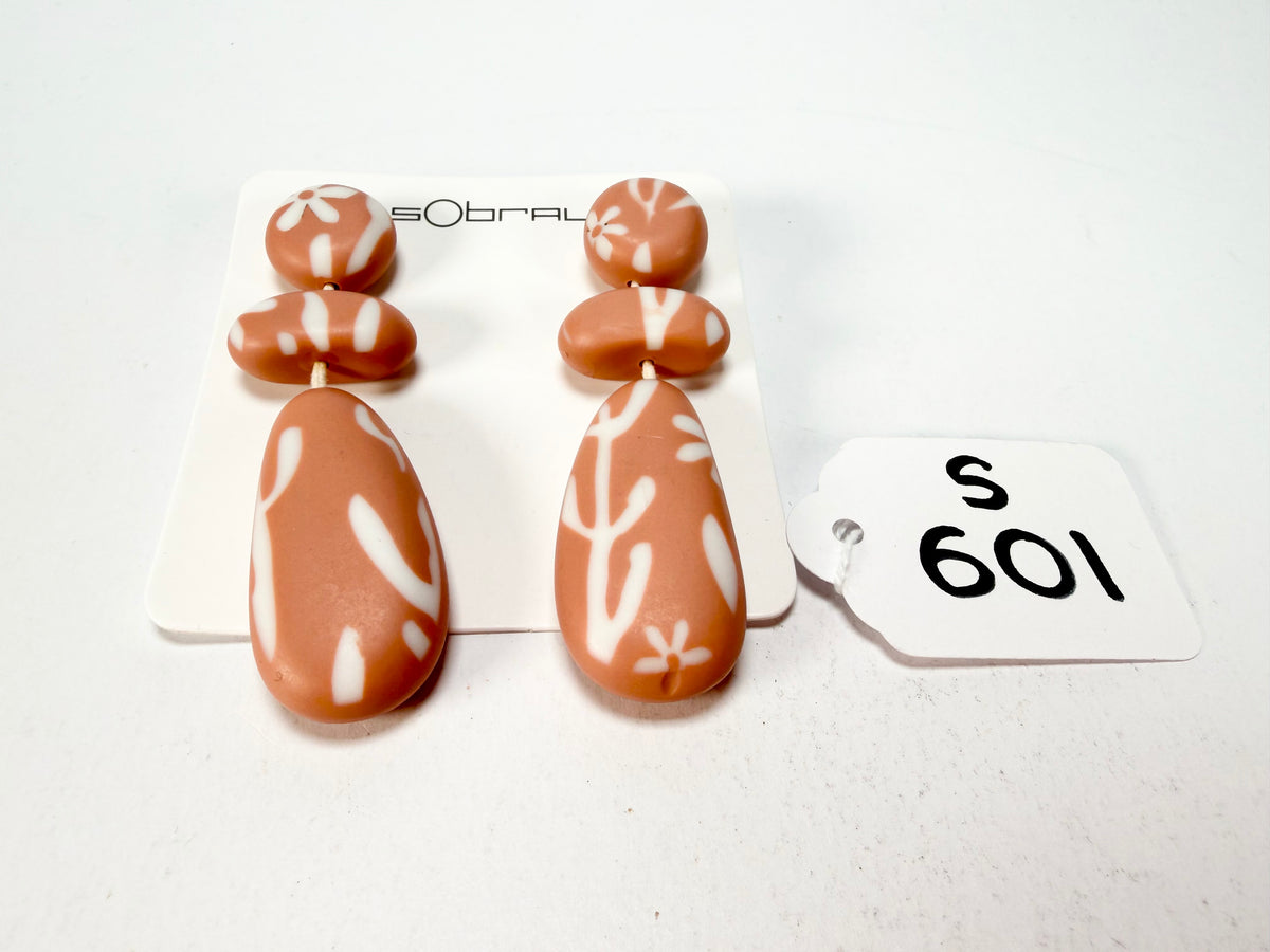 Sobral - Caruaru "Caruaru" Resin Earrings ( 005499 )