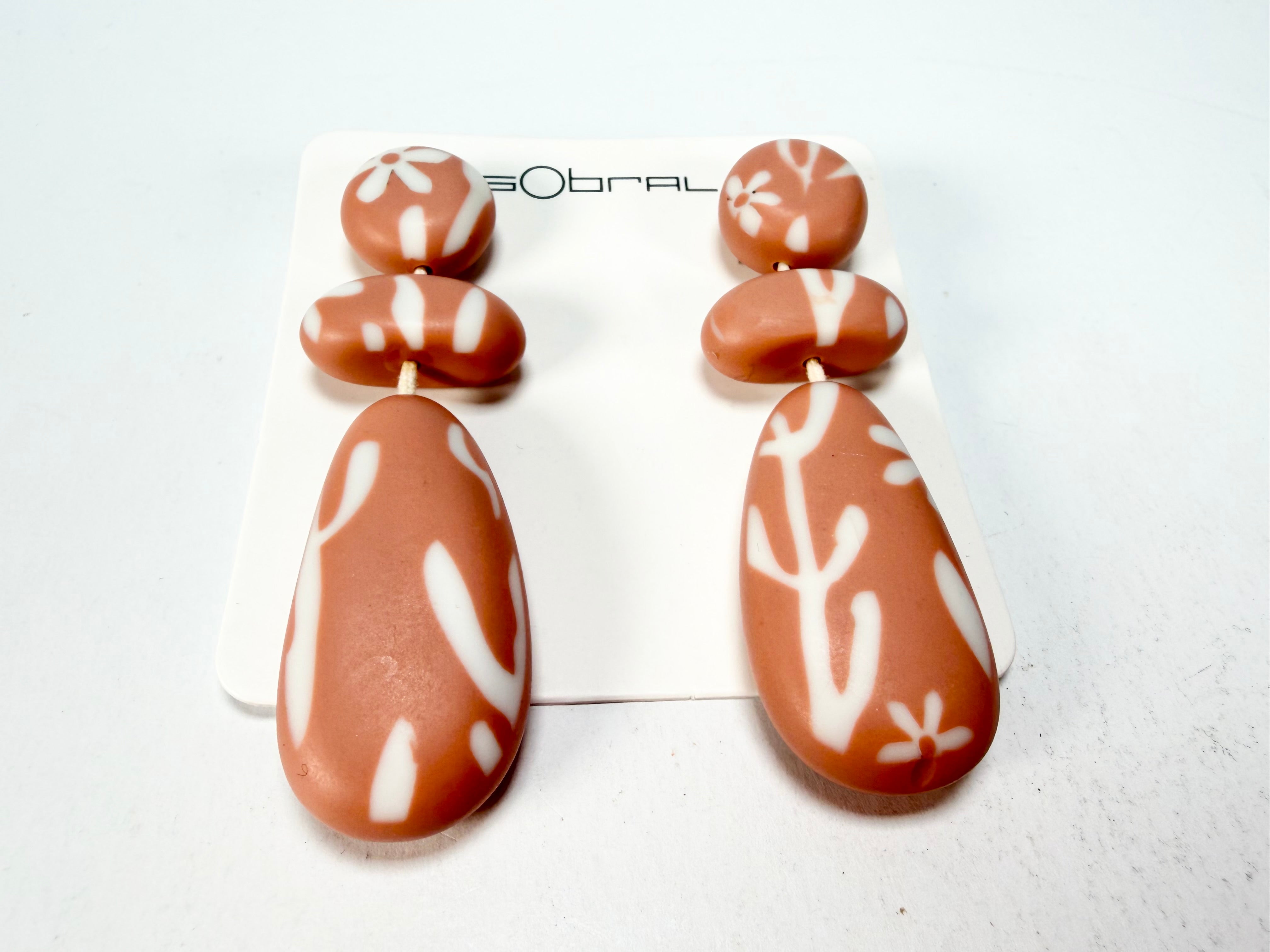 Sobral - Caruaru "Caruaru" Resin Earrings ( 005499 )