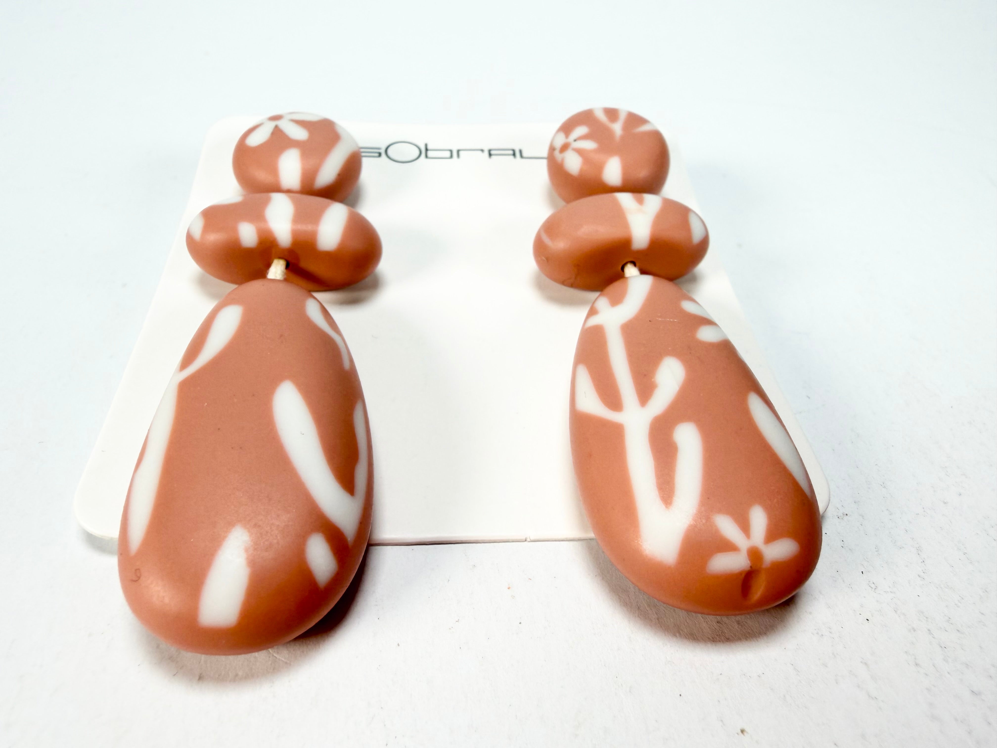 Sobral - Caruaru "Caruaru" Resin Earrings ( 005499 )