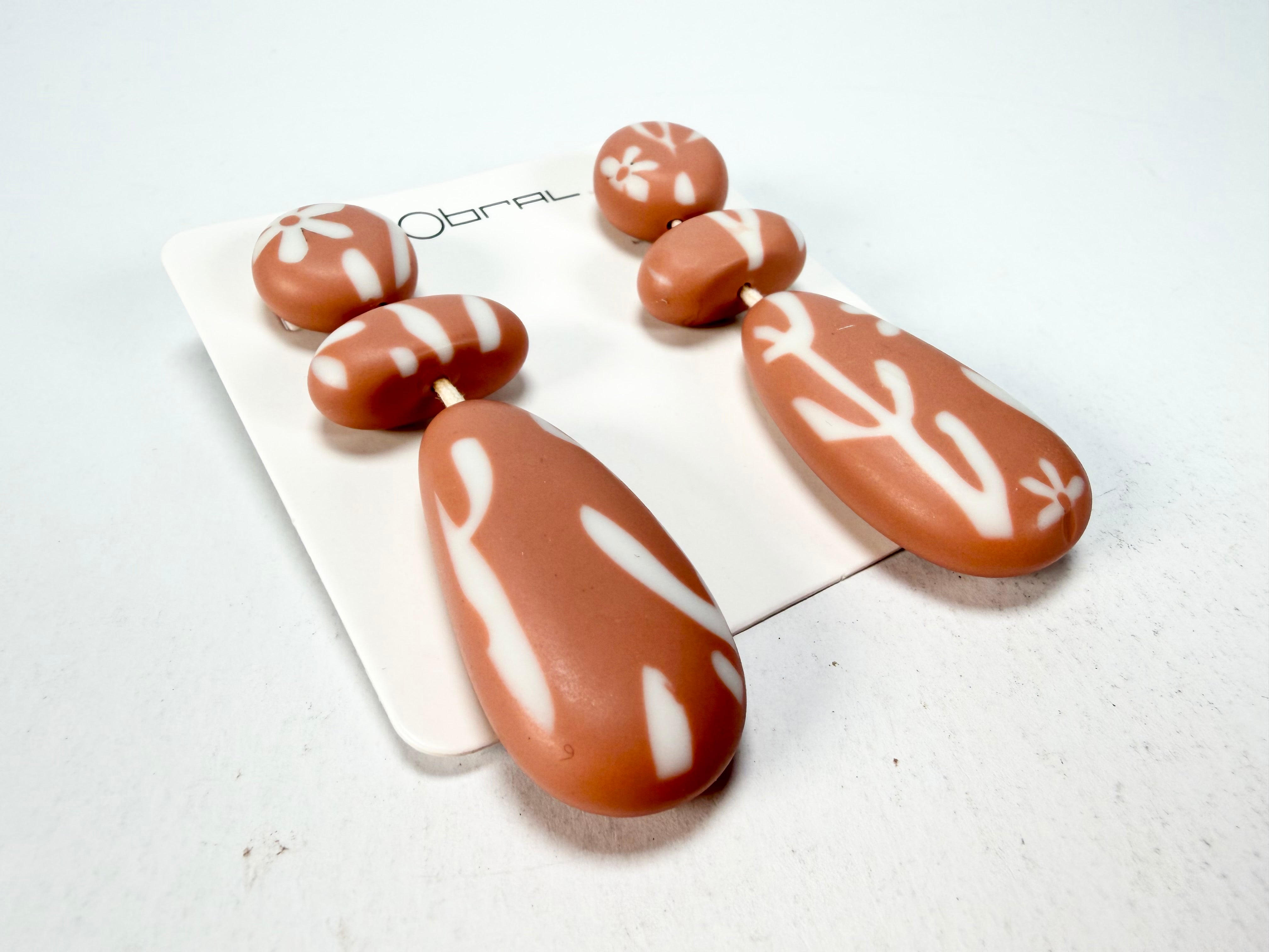Sobral - Caruaru "Caruaru" Resin Earrings ( 005499 )