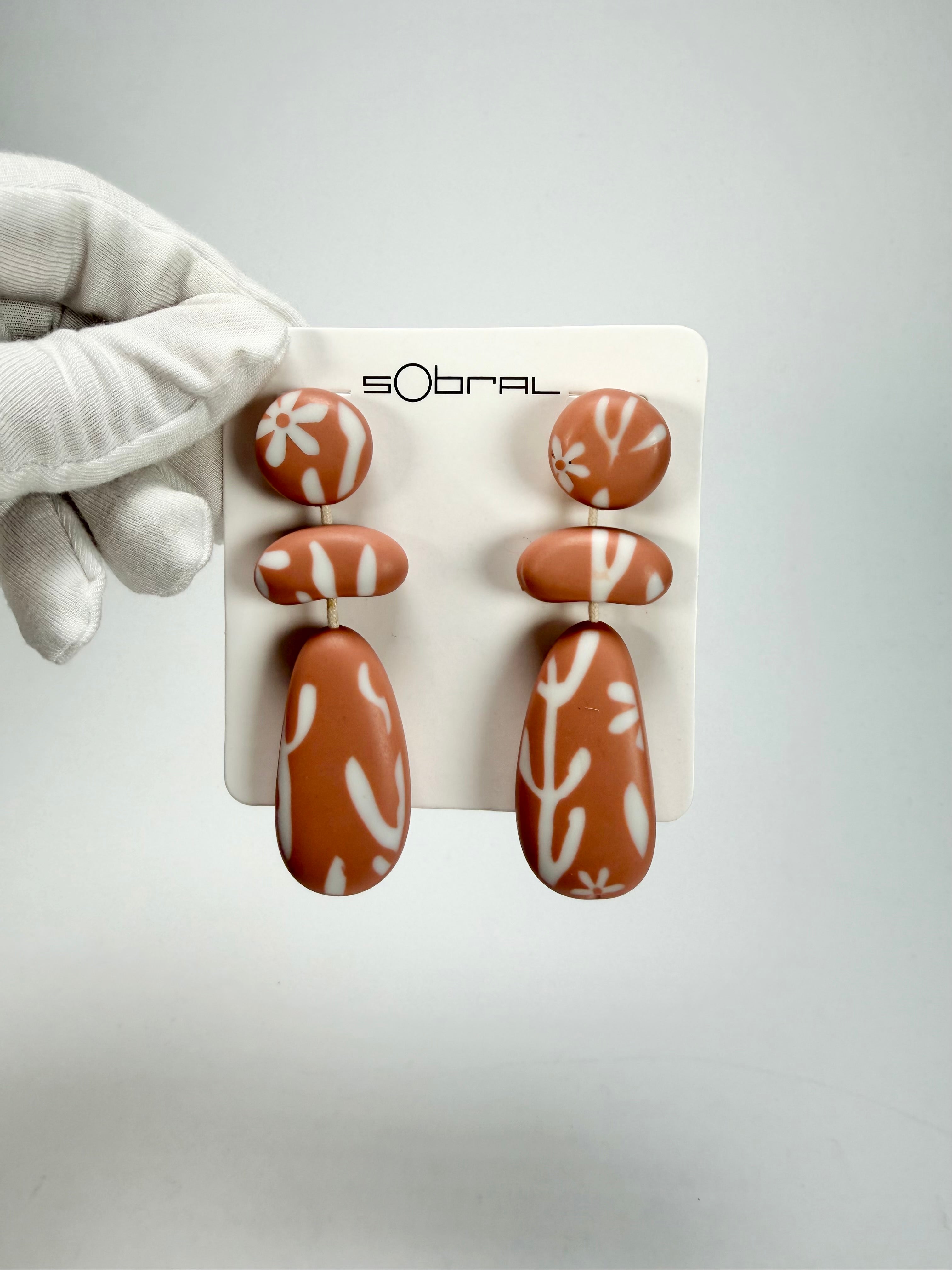Sobral - Caruaru "Caruaru" Resin Earrings ( 005499 )