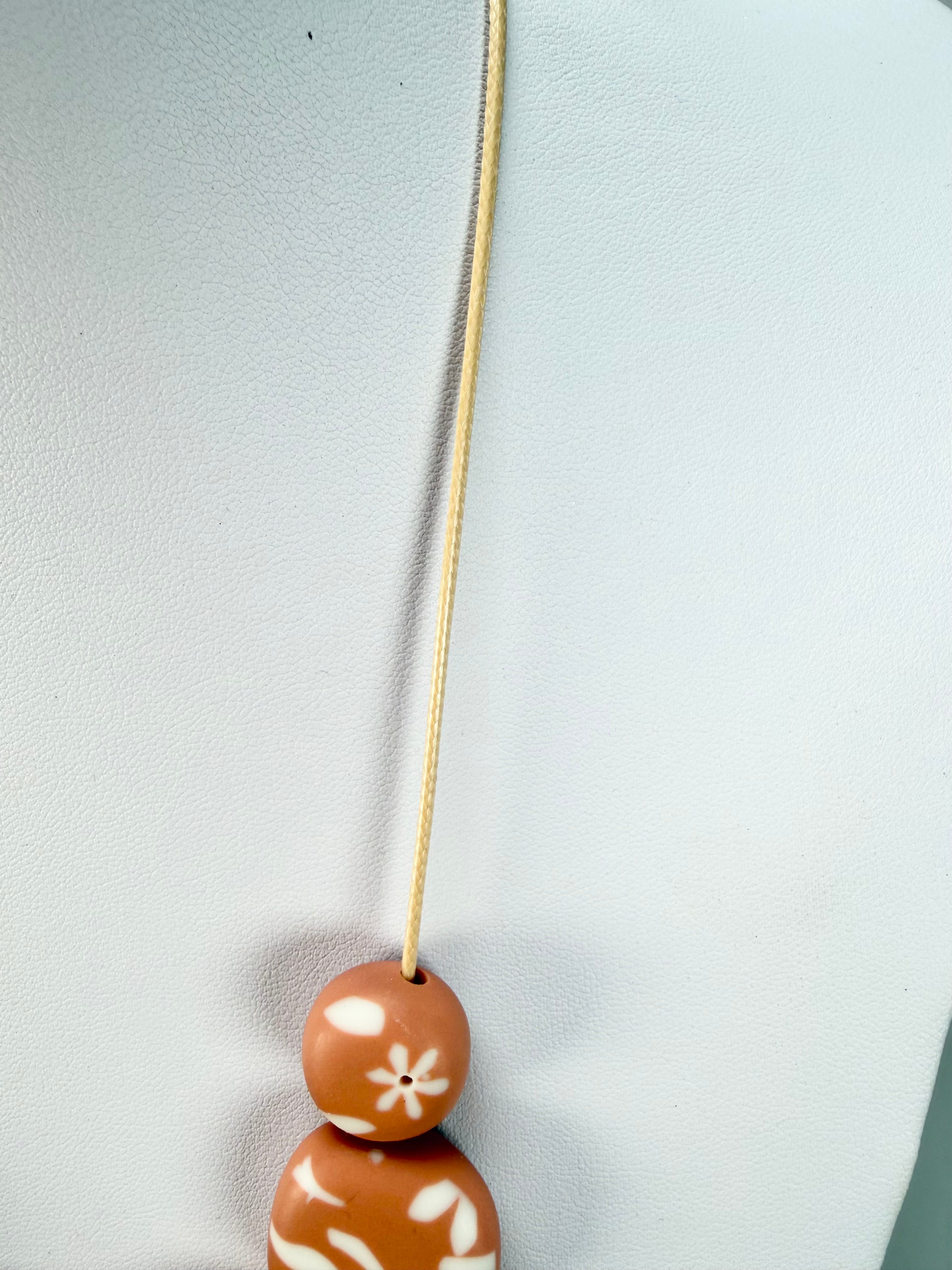 Sobral - Caruaru "Olinda" Resin Necklace ( 005501 )