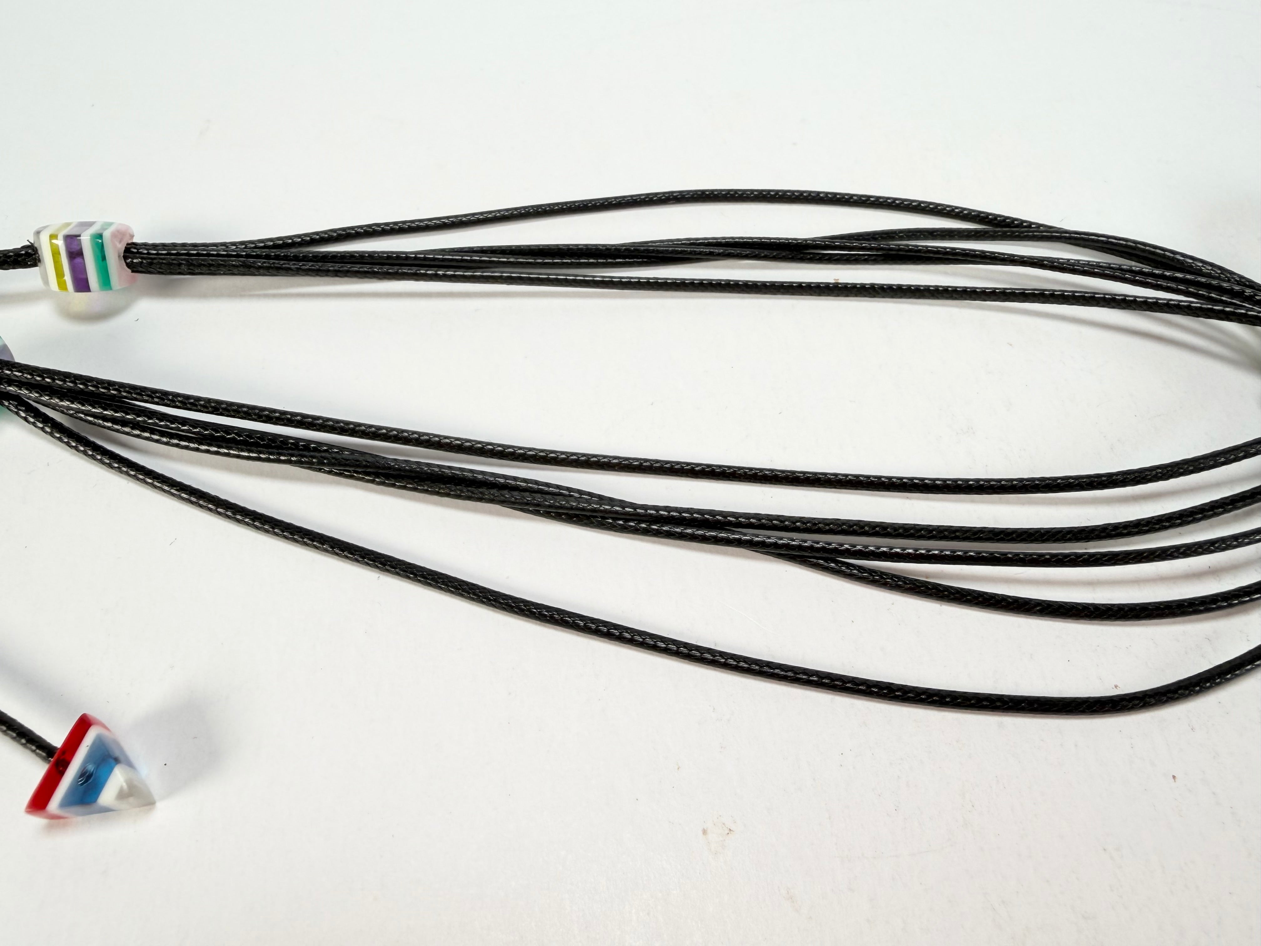 Sobral - Candy Pop "Fyrkant" Studio Creation Resin Necklace ( 000000 )