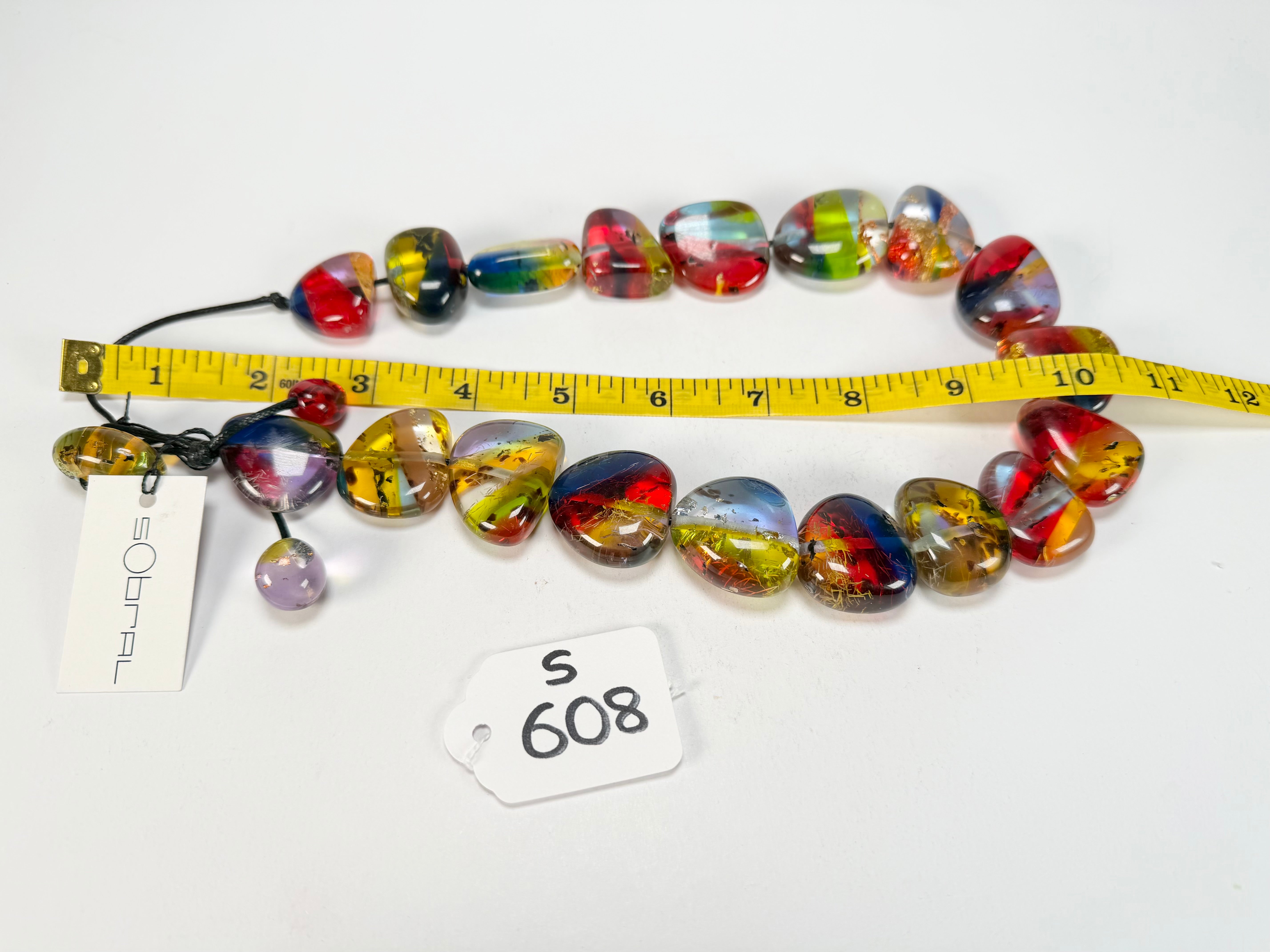 Sobral - Sobralita "Studio Pebbles" Resin Necklace ( 005224 )