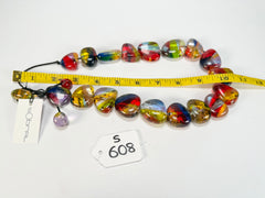Sobral - Sobralita "Studio Pebbles" Resin Necklace ( 005224 )