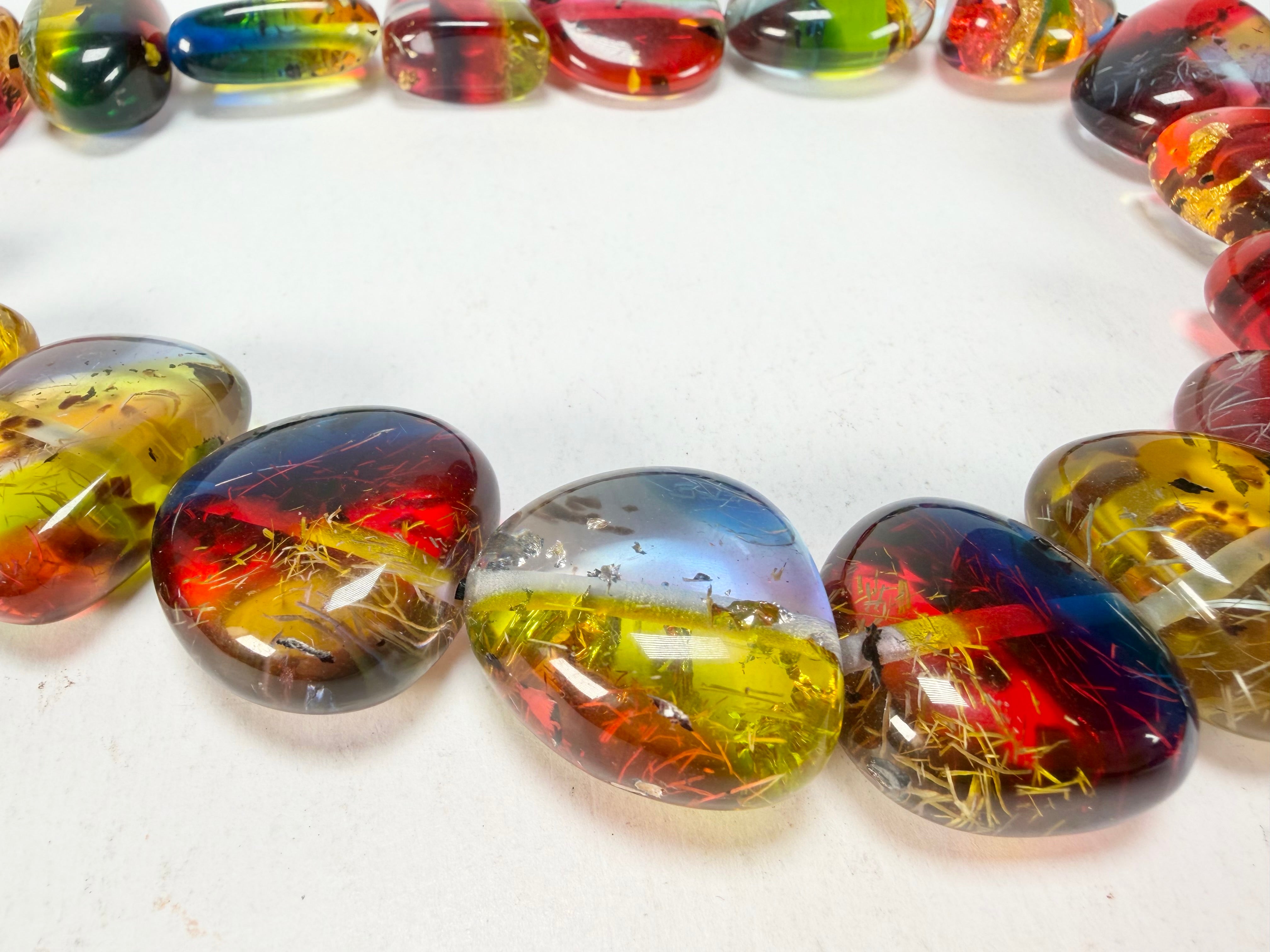 Sobral - Sobralita "Studio Pebbles" Resin Necklace ( 005224 )