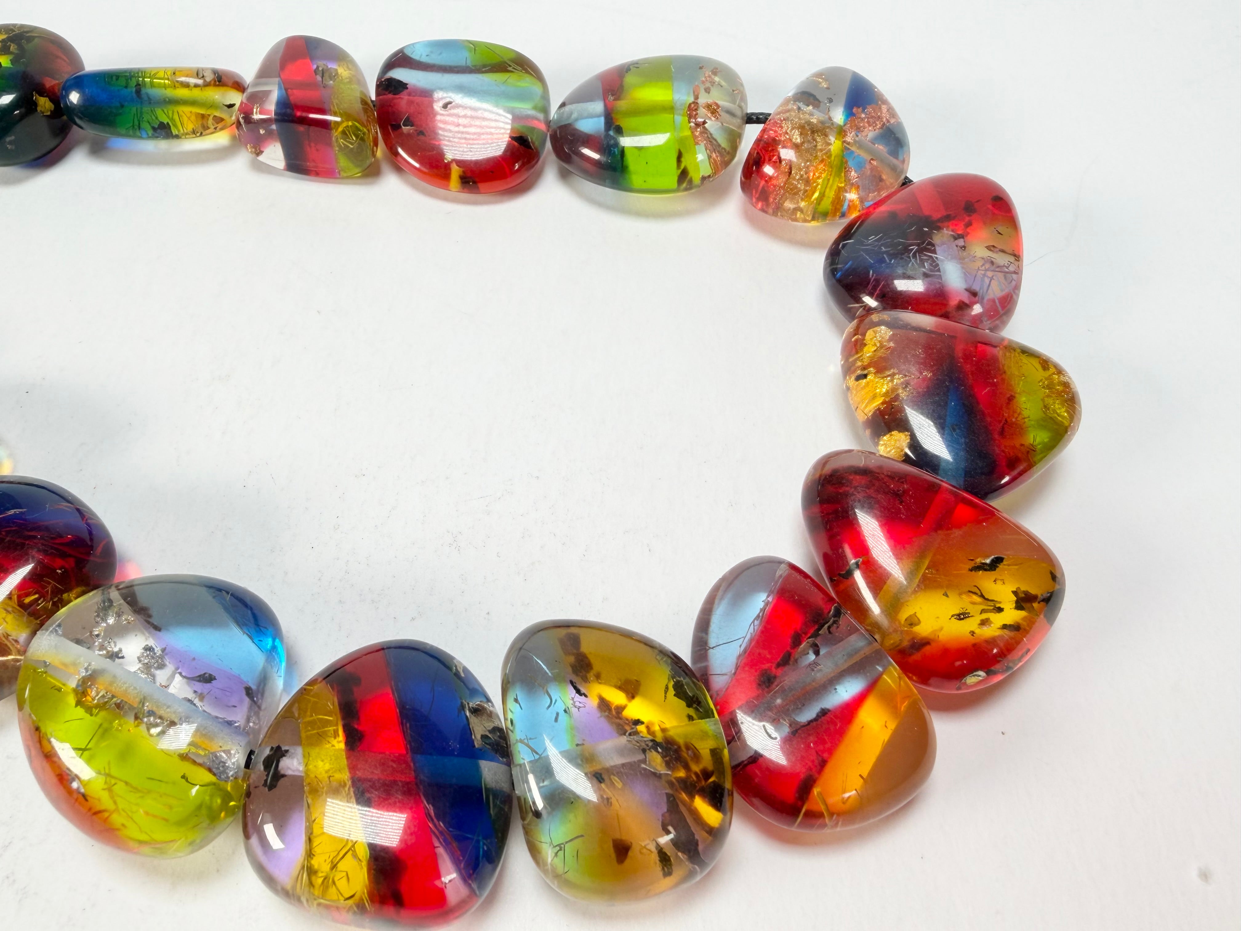 Sobral - Sobralita "Studio Pebbles" Resin Necklace ( 005224 )