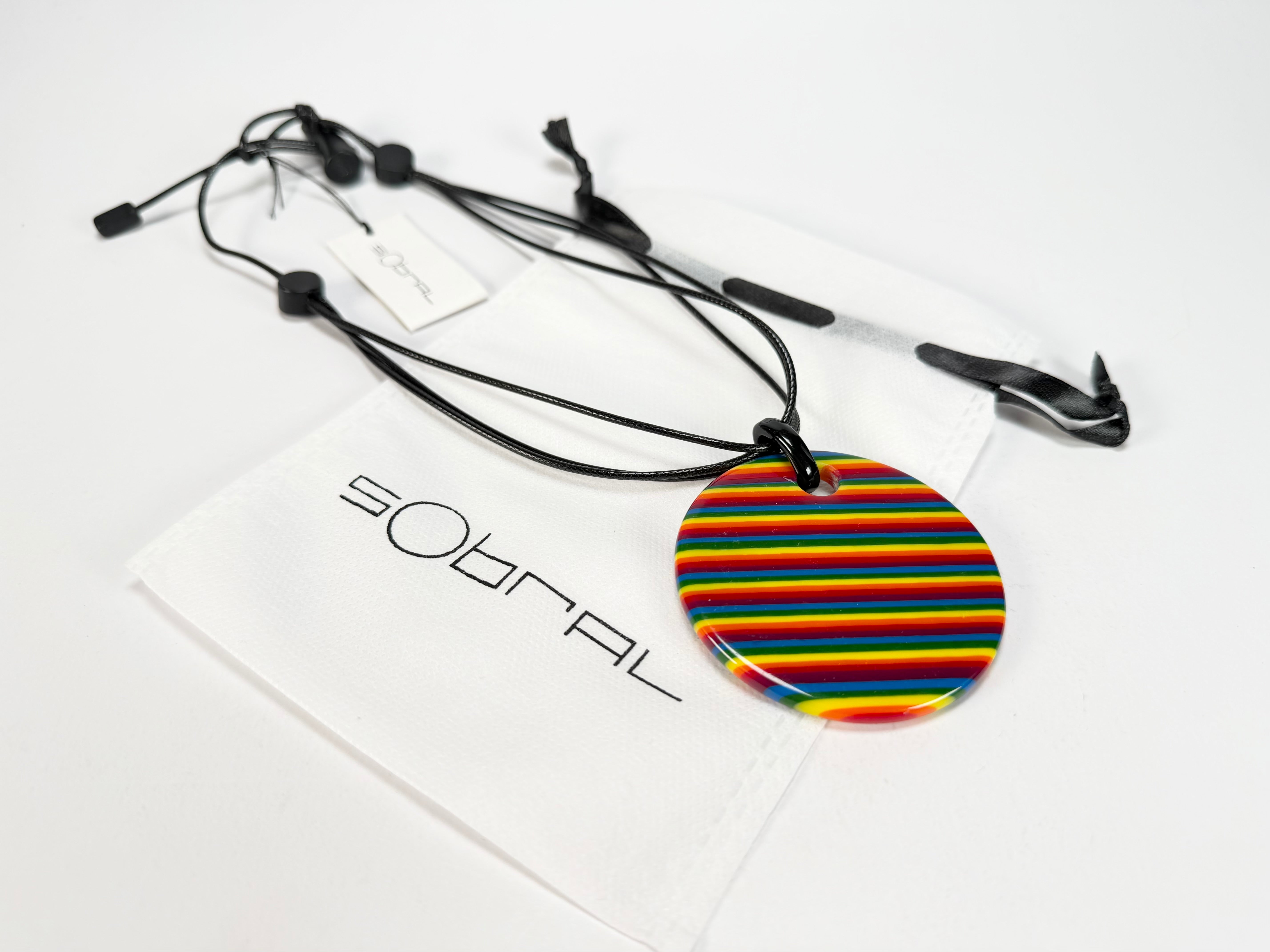 Sobral - Pop Pride "Terra" Resin Necklace ( 005171 )
