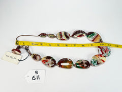 Sobral - Studio Creation "Costal" Riverstone Resin Necklace ( 000000 )