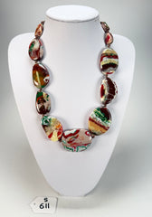 Sobral - Studio Creation "Costal" Riverstone Resin Necklace ( 000000 )