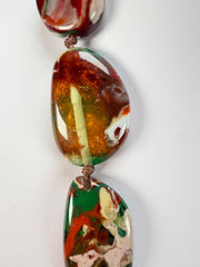 Sobral - Studio Creation "Costal" Riverstone Resin Necklace ( 000000 )