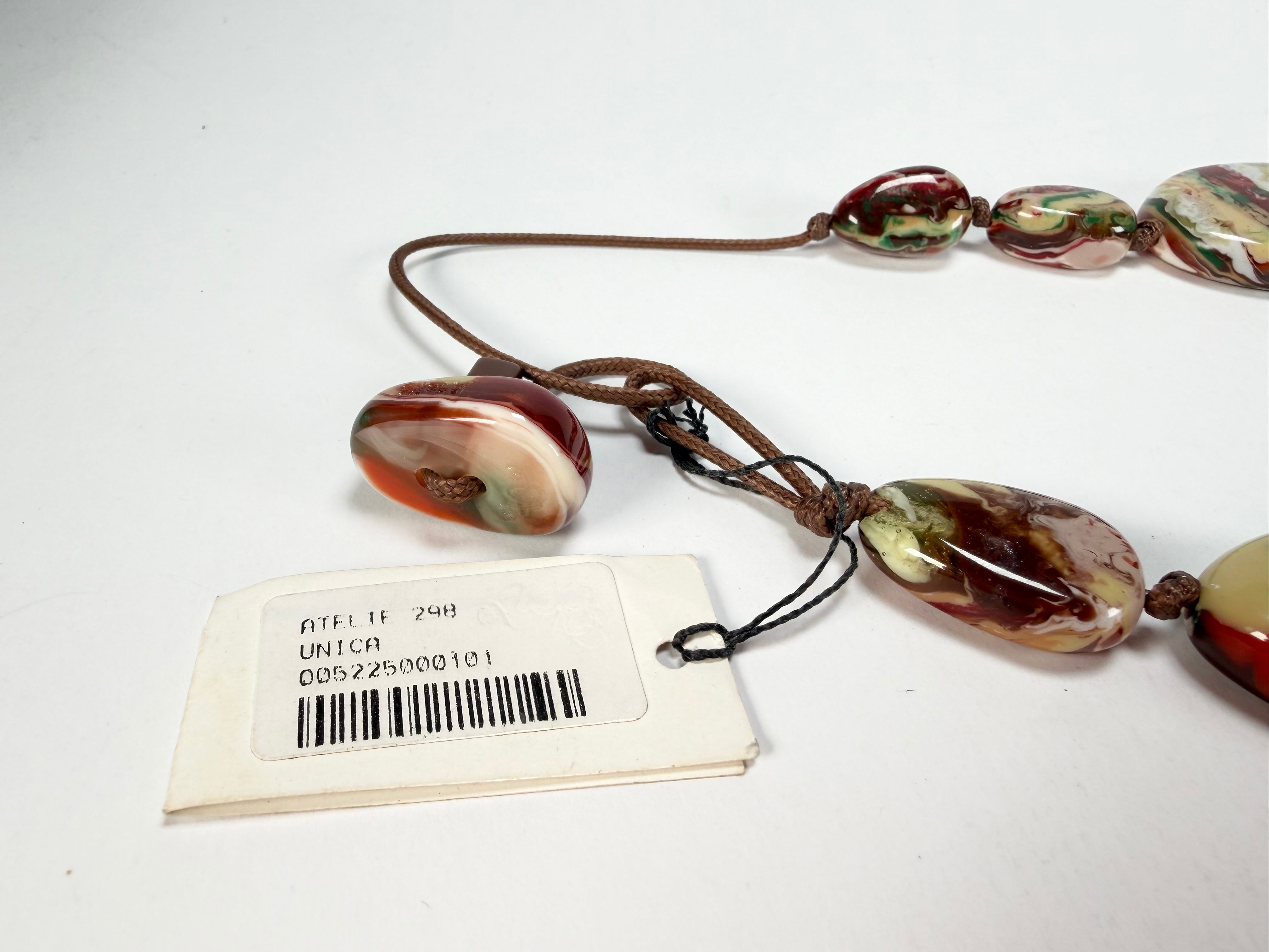 Sobral - Studio Creation "Costal" Riverstone Resin Necklace ( 000000 )