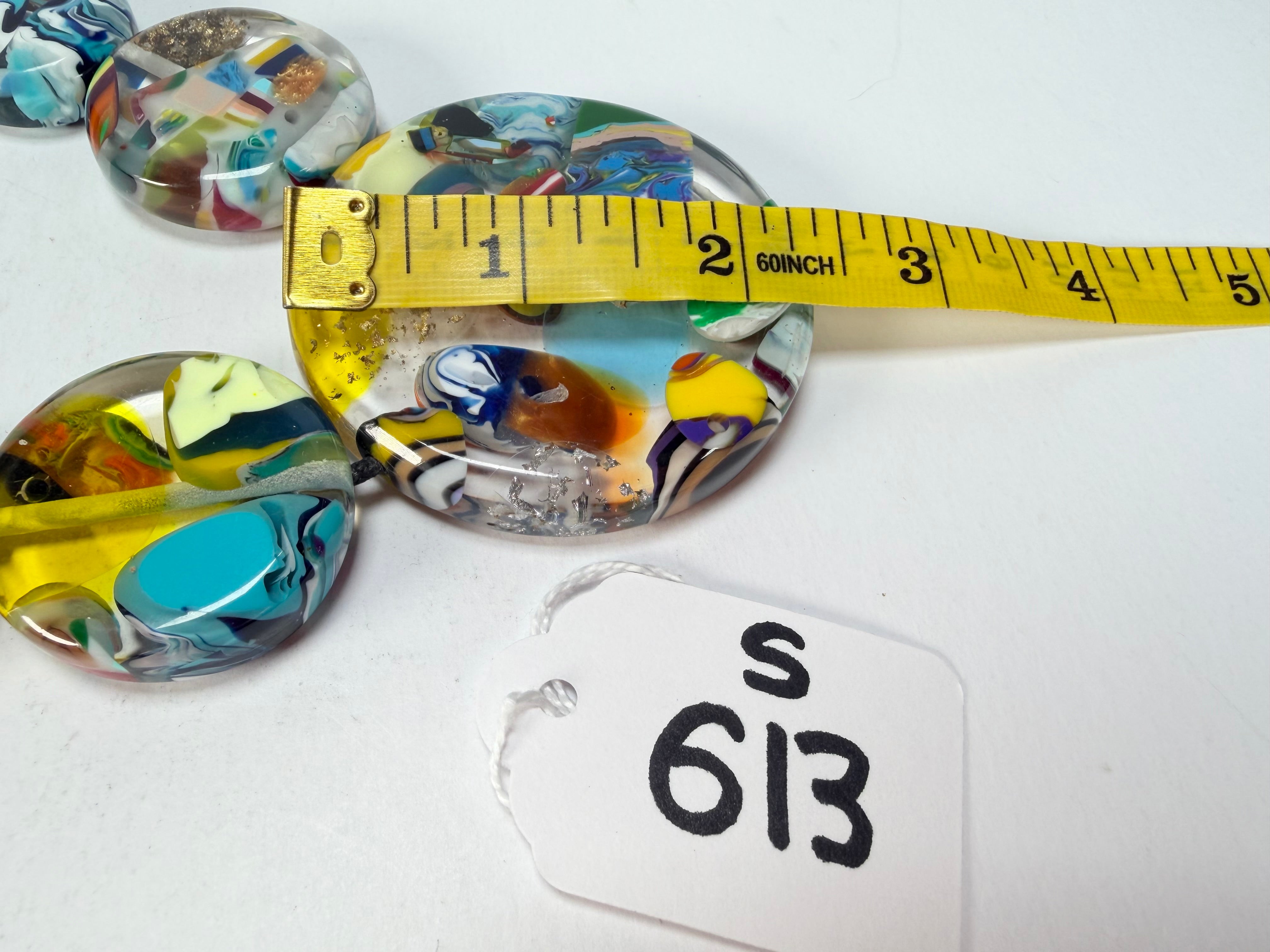 Sobral - Past Present "Discography" Studio Creation Resin Necklace ( 000000 )