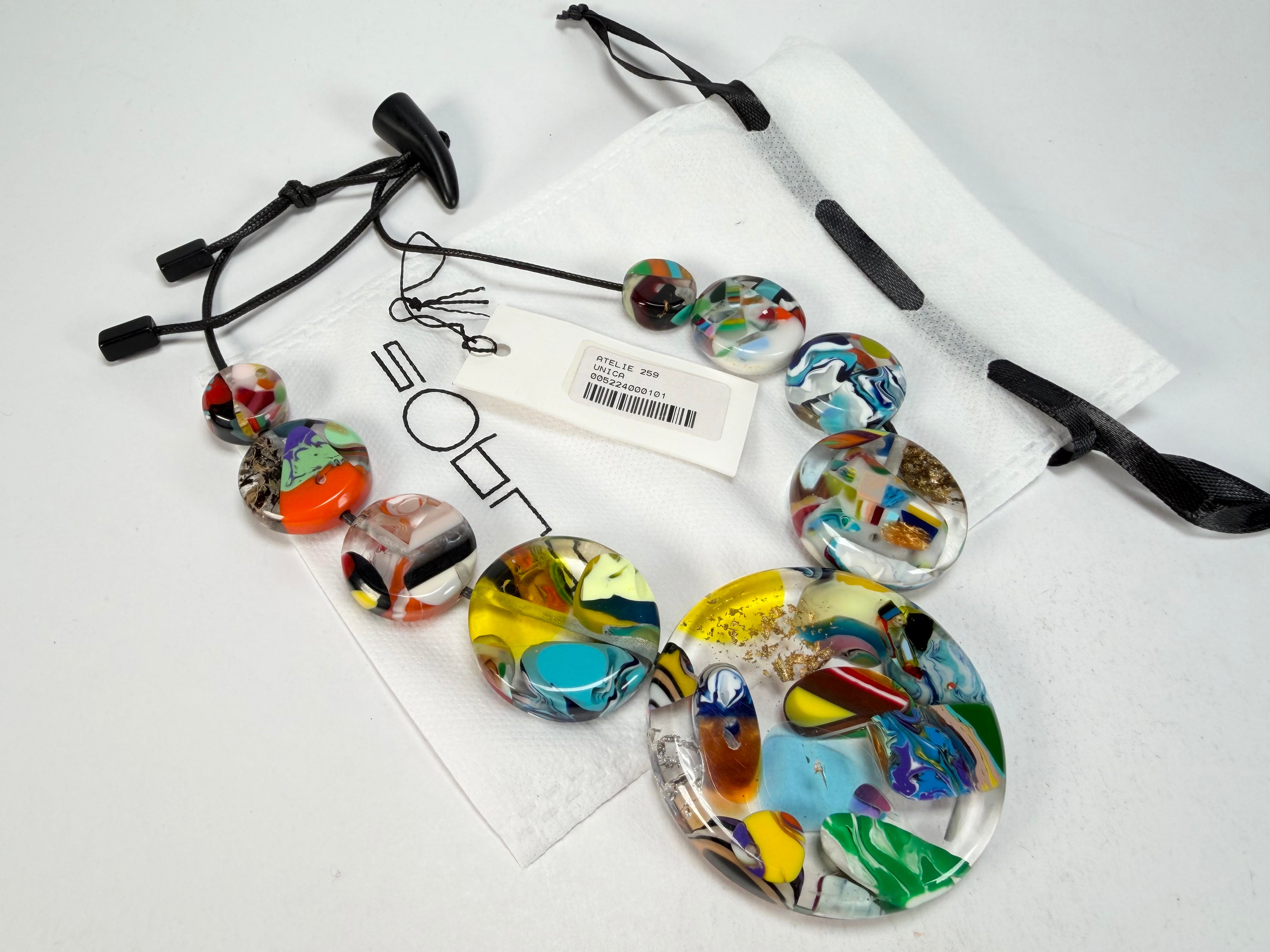 Sobral - Past Present "Discography" Studio Creation Resin Necklace ( 000000 )