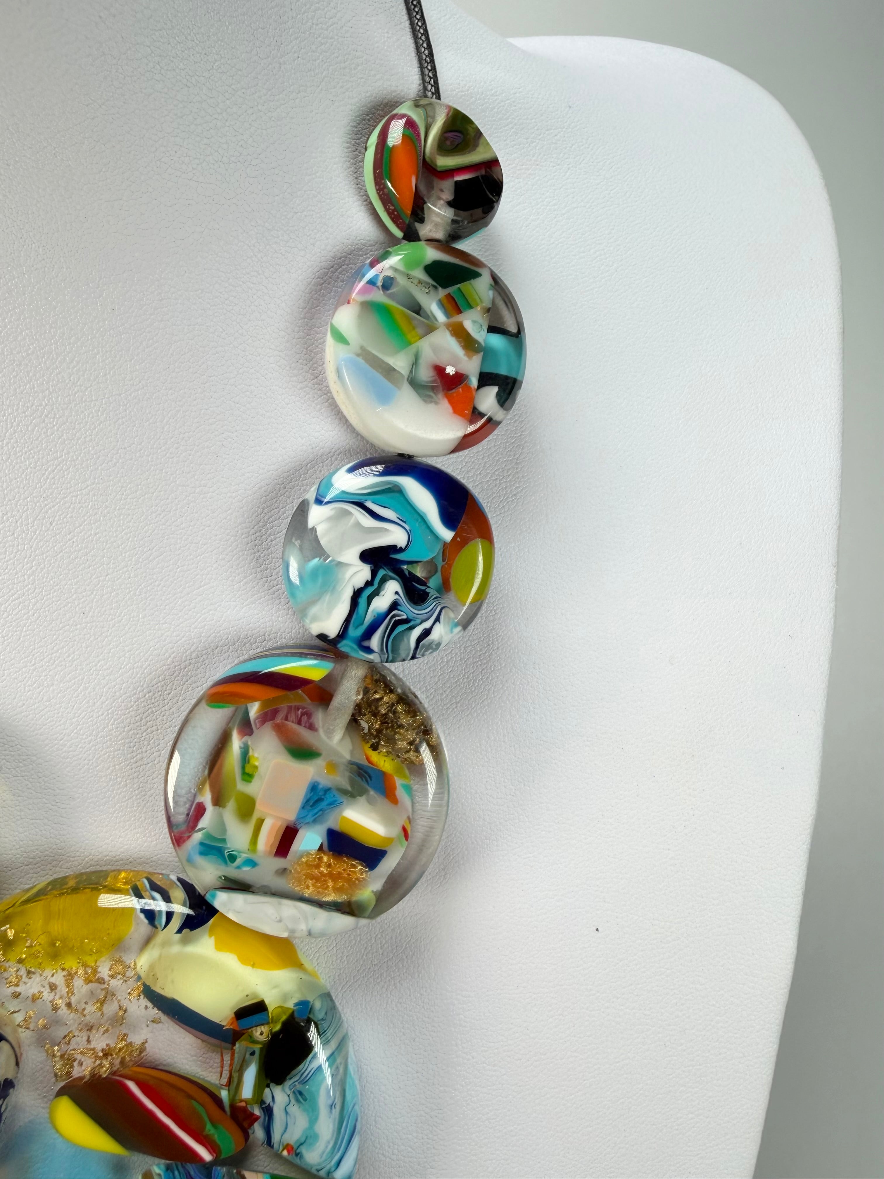 Sobral - Past Present "Discography" Studio Creation Resin Necklace ( 000000 )