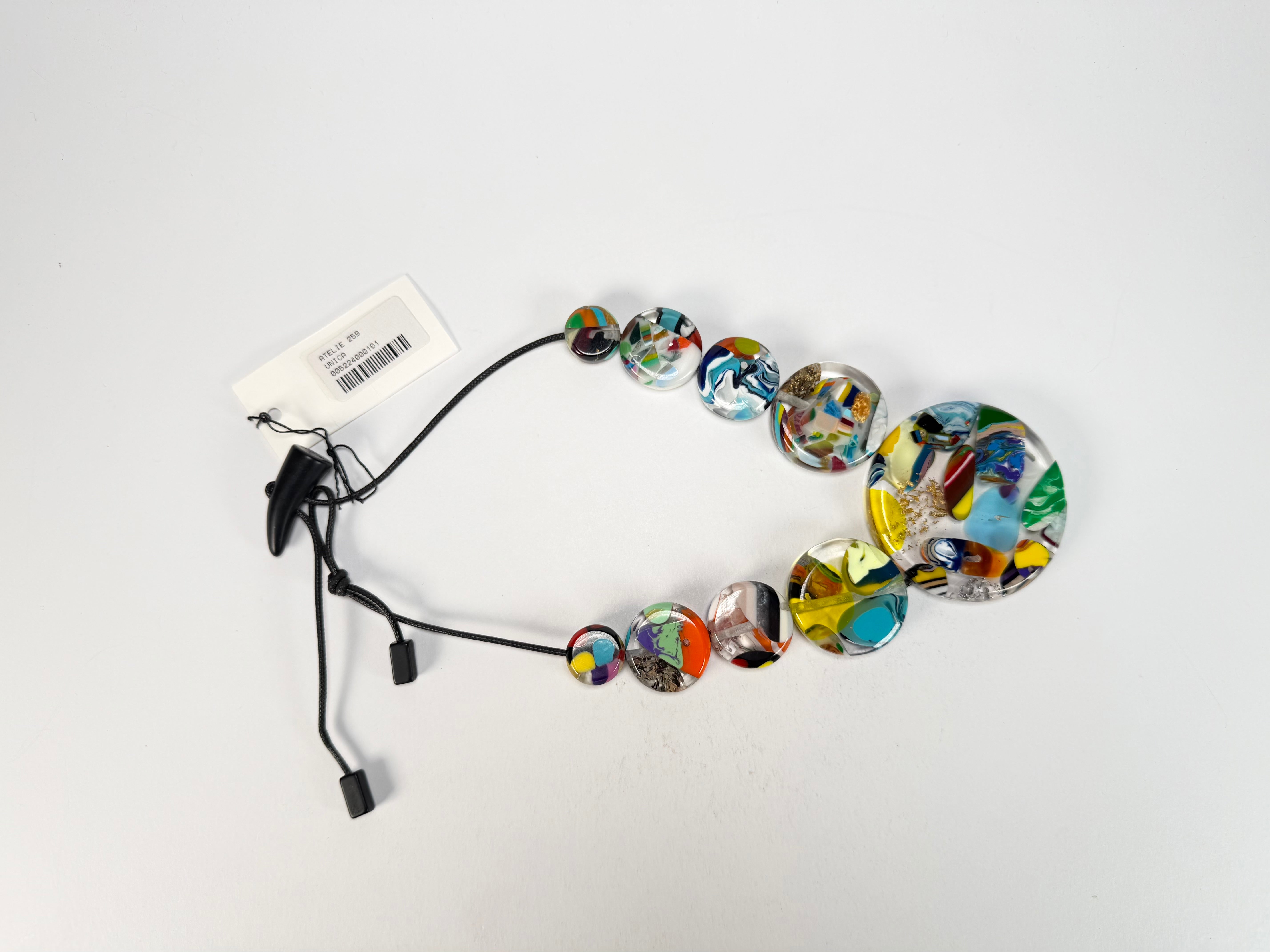 Sobral - Past Present "Discography" Studio Creation Resin Necklace ( 000000 )