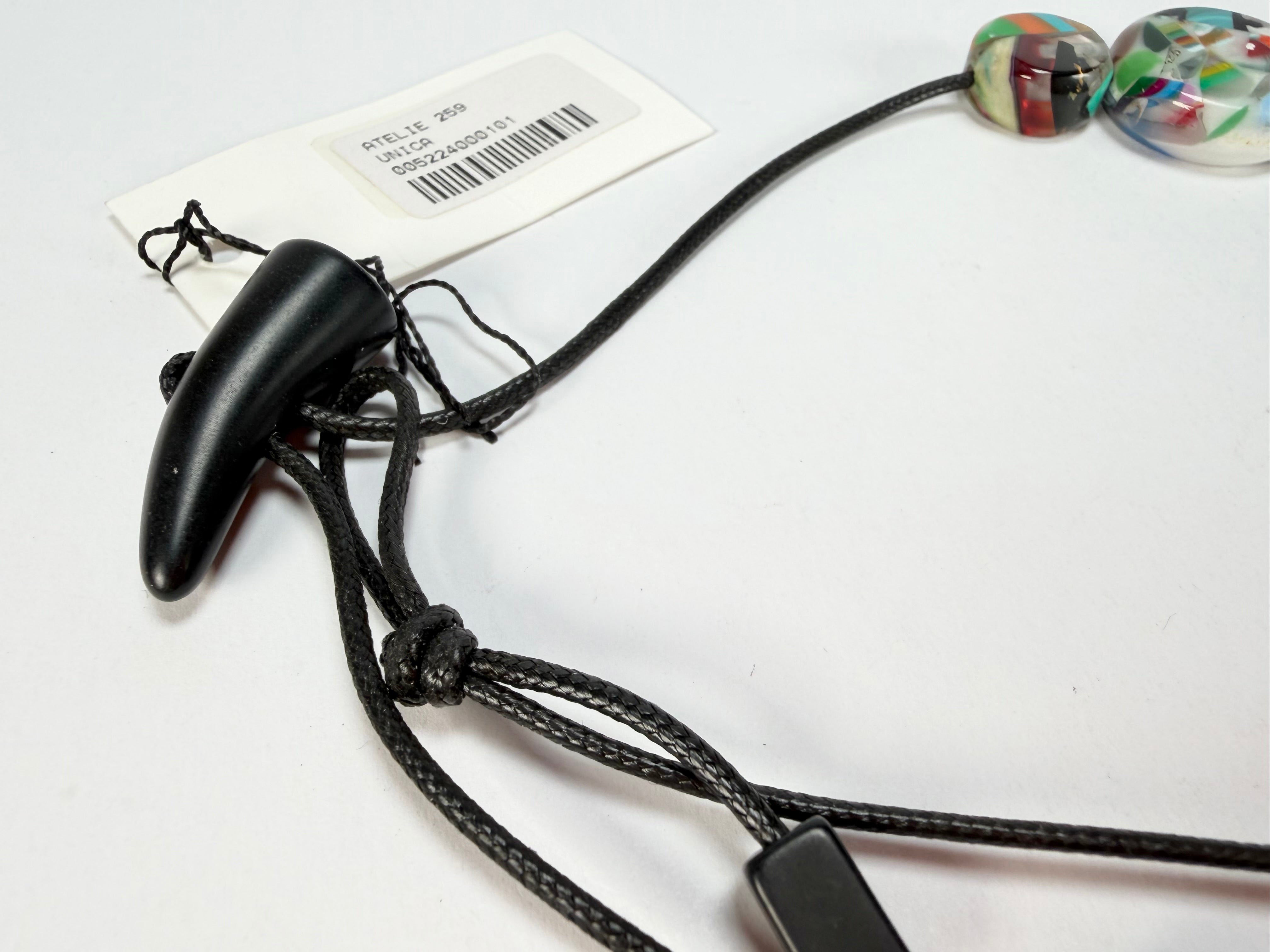 Sobral - Past Present "Discography" Studio Creation Resin Necklace ( 000000 )